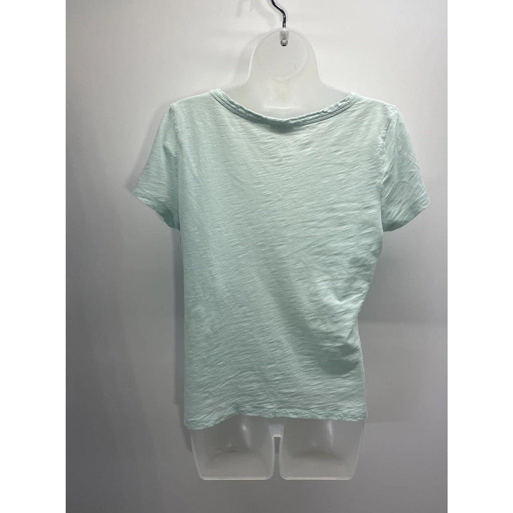 Talbots Green V-Neck T-shirt Sz XS