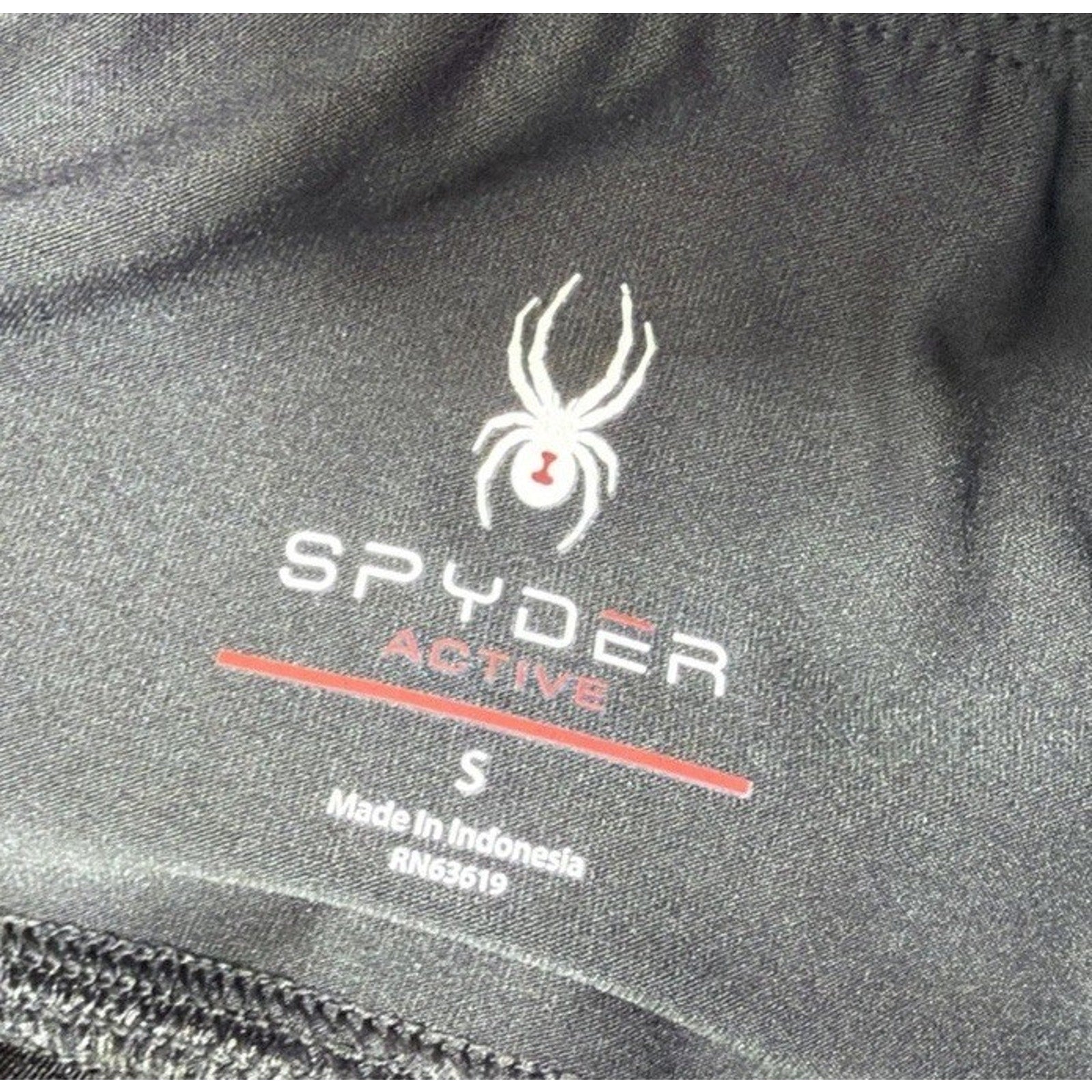 Spyder Womens Active Shorts Sz S Black Reflective Trims