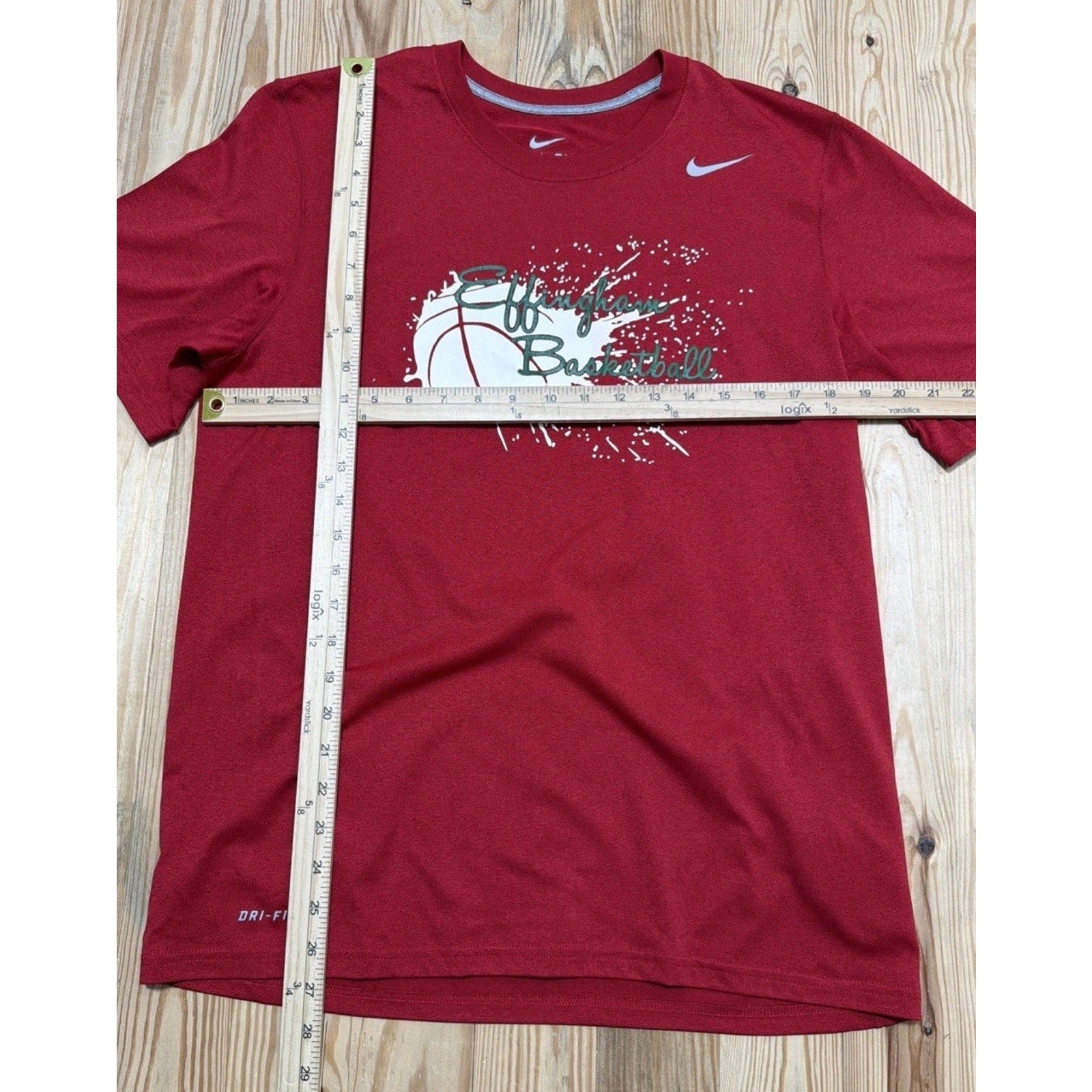 NIKE Effingham Illinois HIGH SCHOOL Dri Fit JERSEY SHIRT Mens basketball M