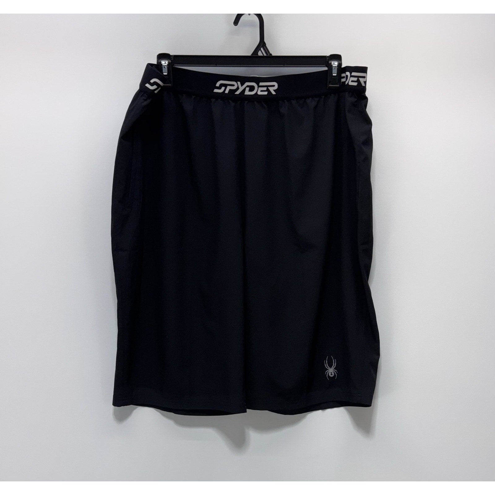 Spyder Active Men’s Black Shorts Stretch Logo Size XXL NWOT