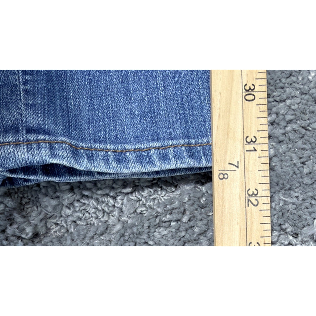 Big Star Sz 24R Mid-Rise Slim Straight Leg Brigette Van Ness Jeans