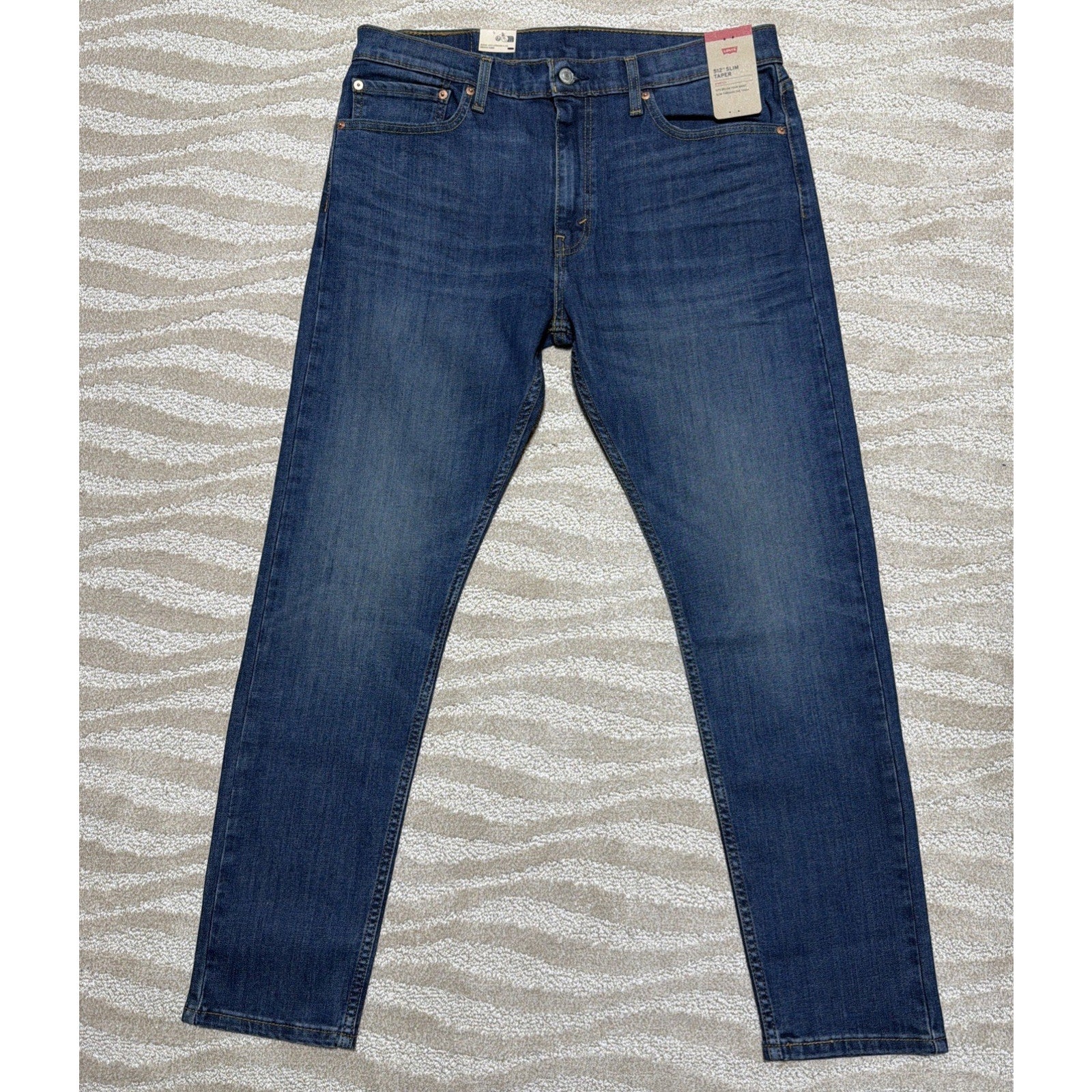 Levi’s 512 Slim Taper Stretch Denim Jeans Men’s Size 36x32 NWT