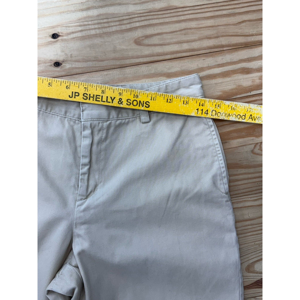 Lauren Ralph Lauren Chino Pants Brown Cotton Blend High Rise Women’s Size 4P
