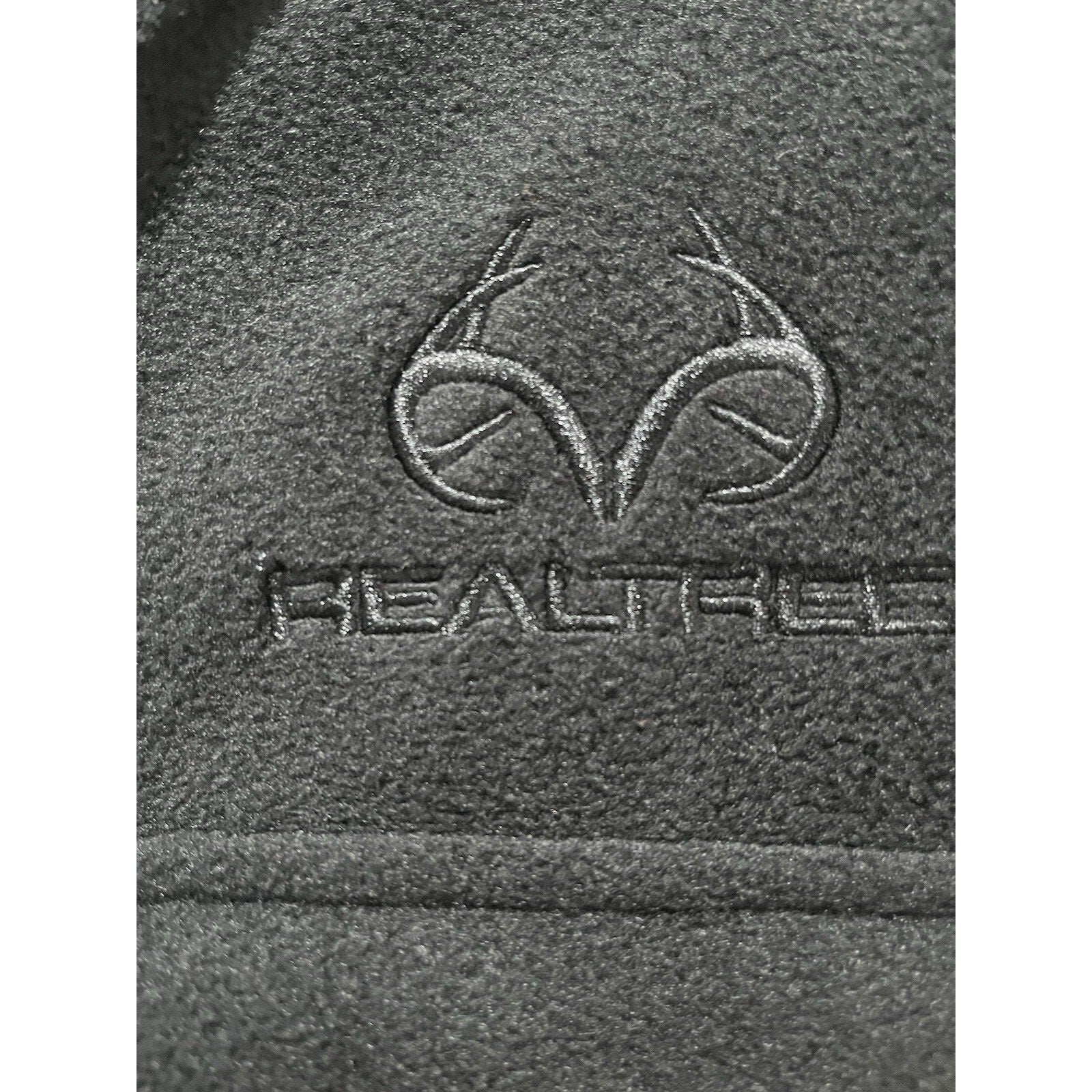 REALTREE MEN'S FLANNEL BLACK BUTTON UP SHIRT JACKET SIZE SMALL NWT