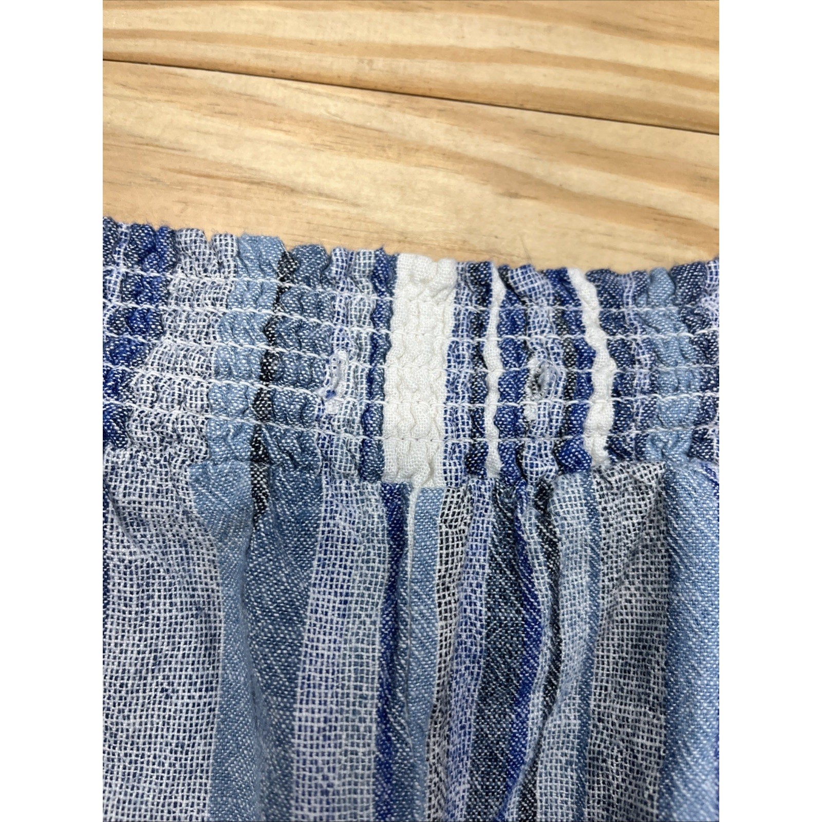 Briggs Blue Linen Shorts- Size Large