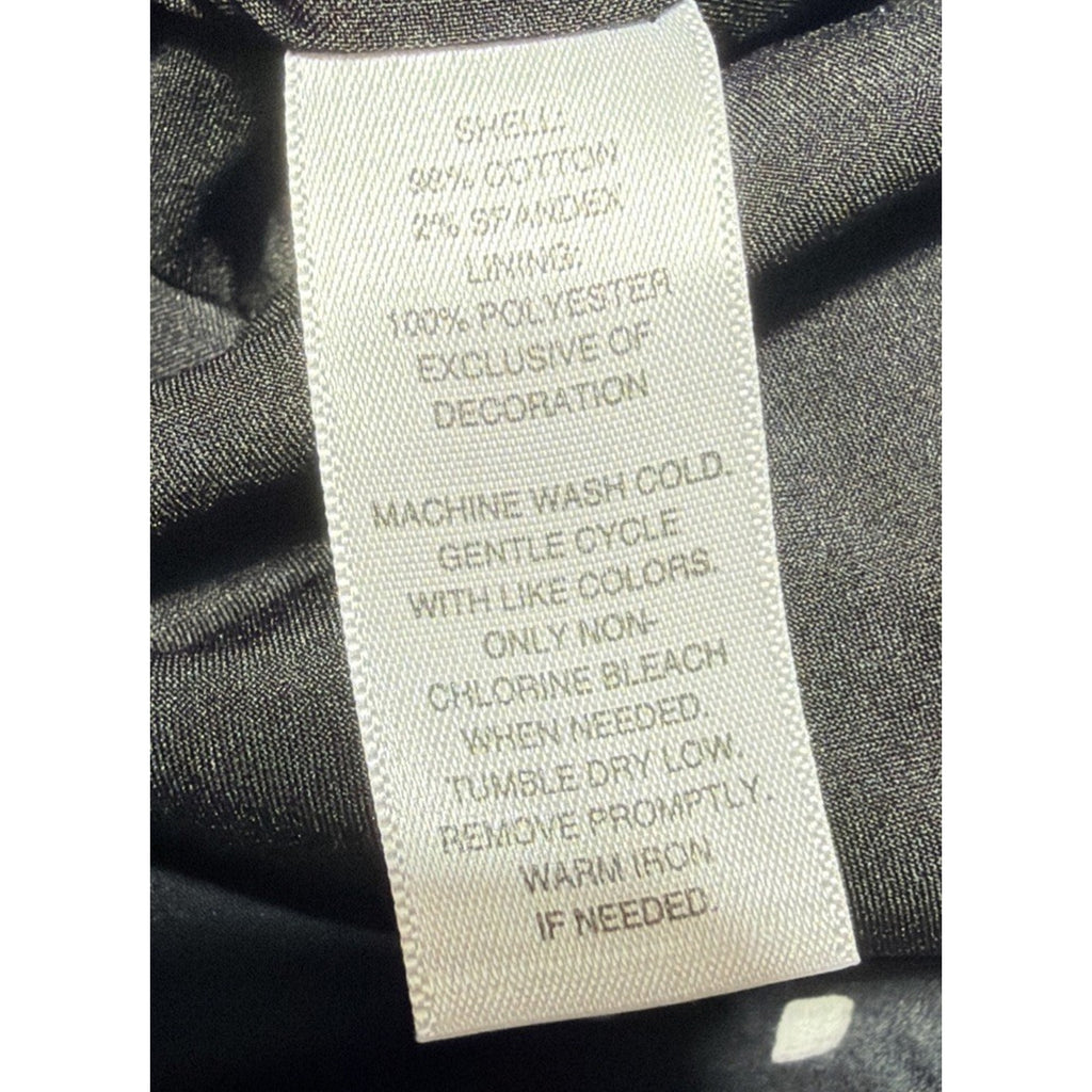 White House Black Market Black White Diamond Pattern Lined Pencil Skirt Size 2