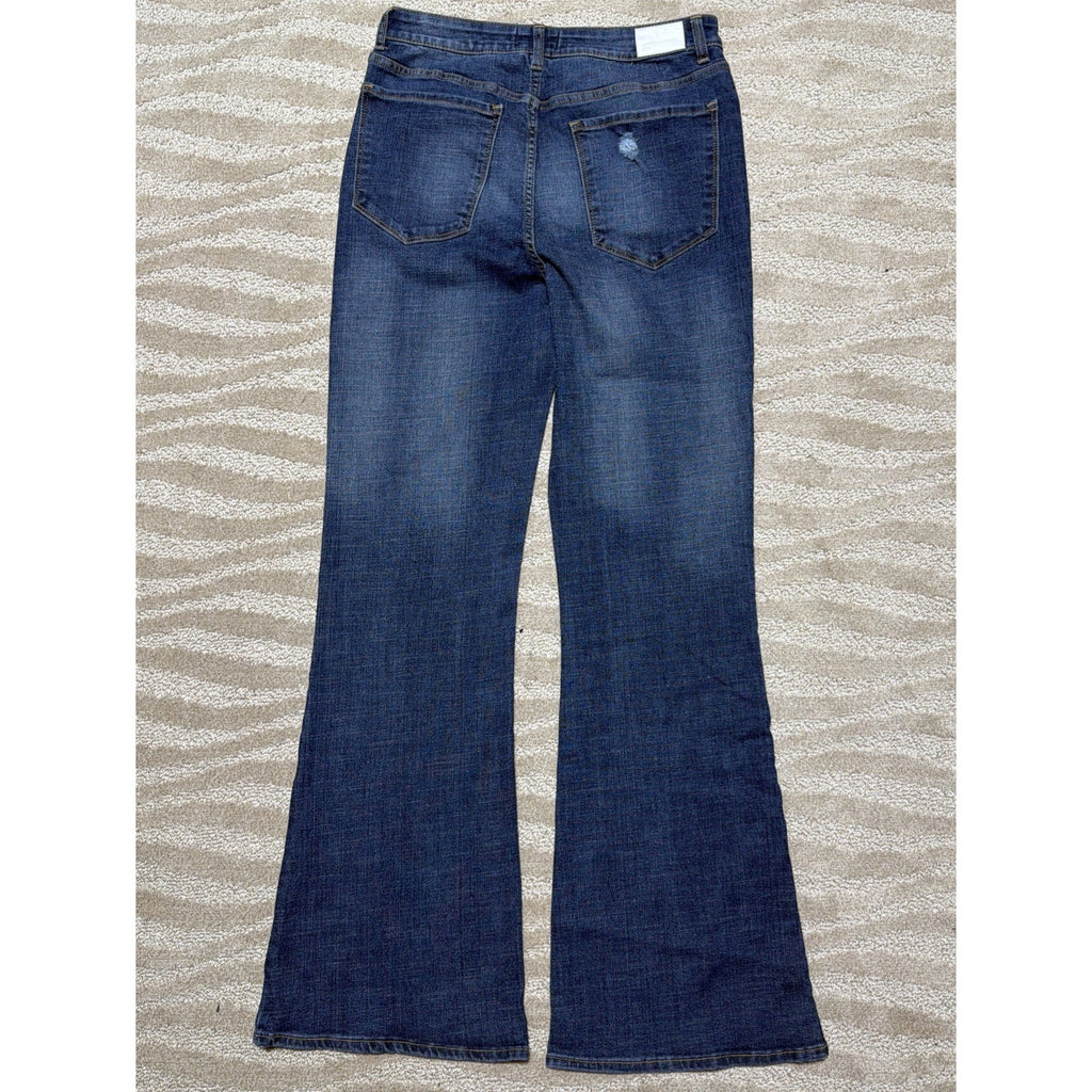American Rag Off The Rack Women's High-Rise Button-Fly Flare Jeans 29/11 NWOT