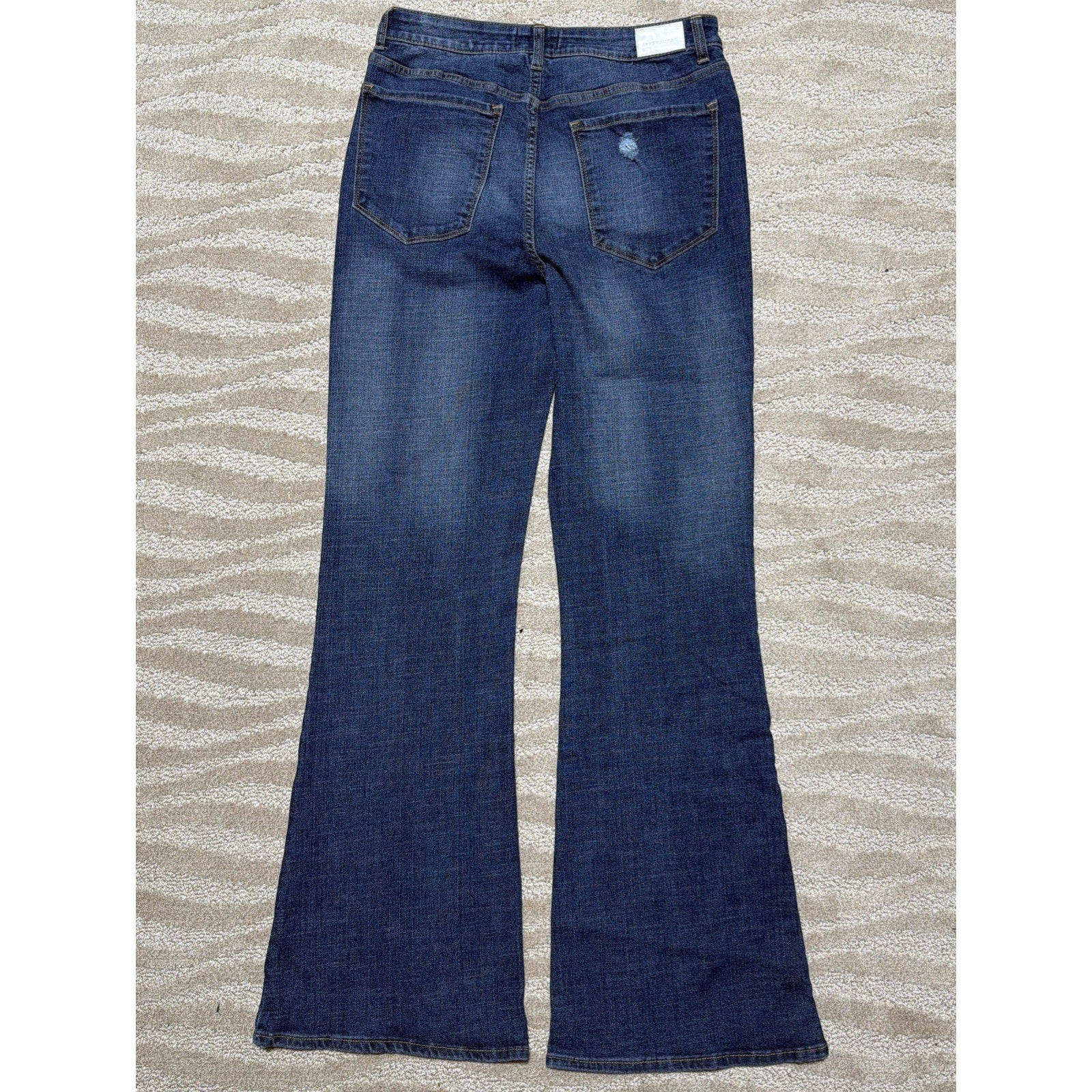 American Rag Off The Rack Women's High-Rise Button-Fly Flare Jeans 29/11 NWOT