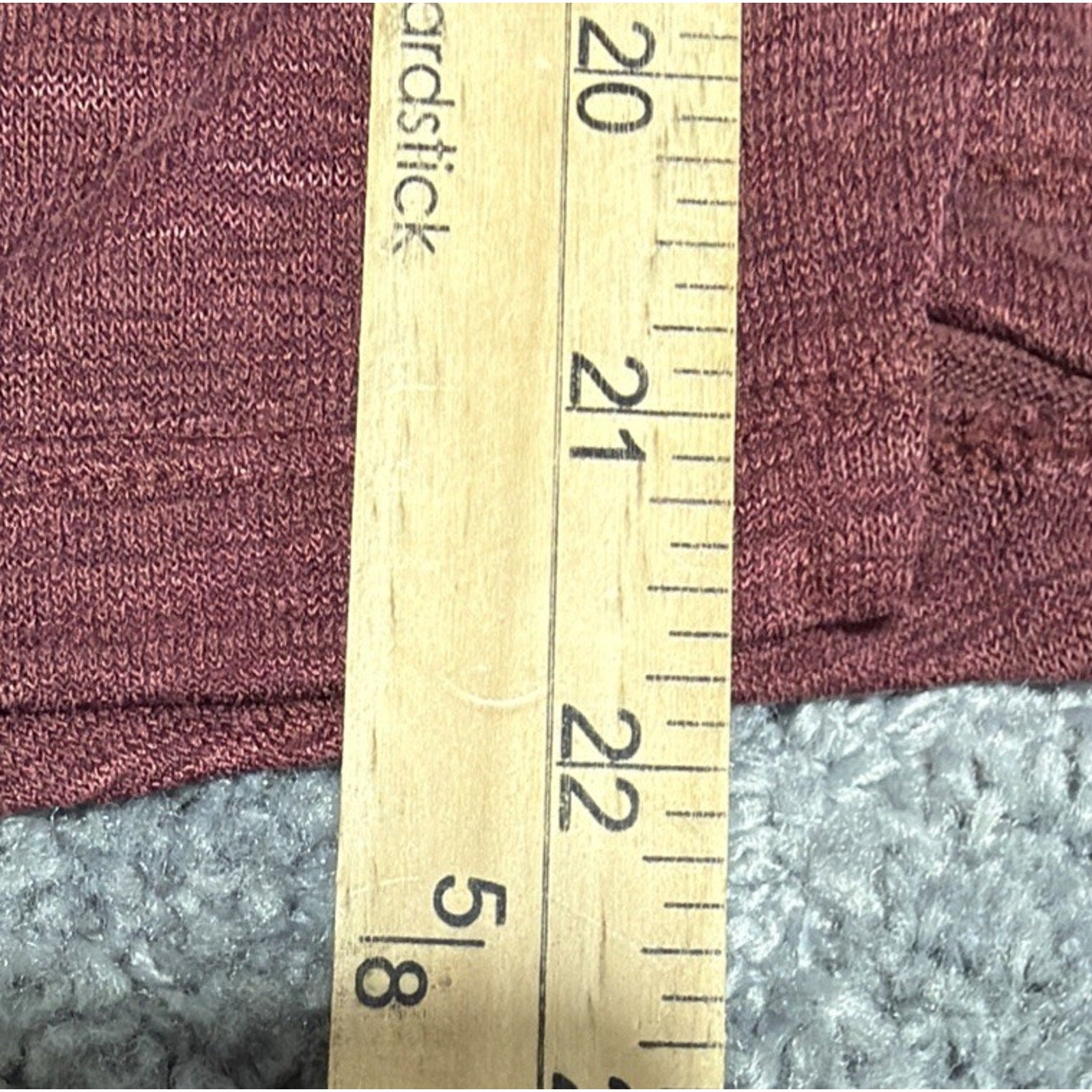 Banana Republic Womens Lux Slub Knit Sweater S Petite Red Pullover Minimalist