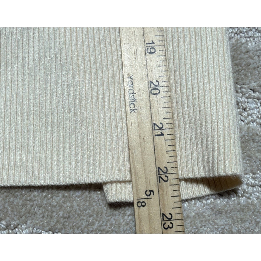 Sunday Edition Round Neck Back Tie Knit Top Pullover NWT