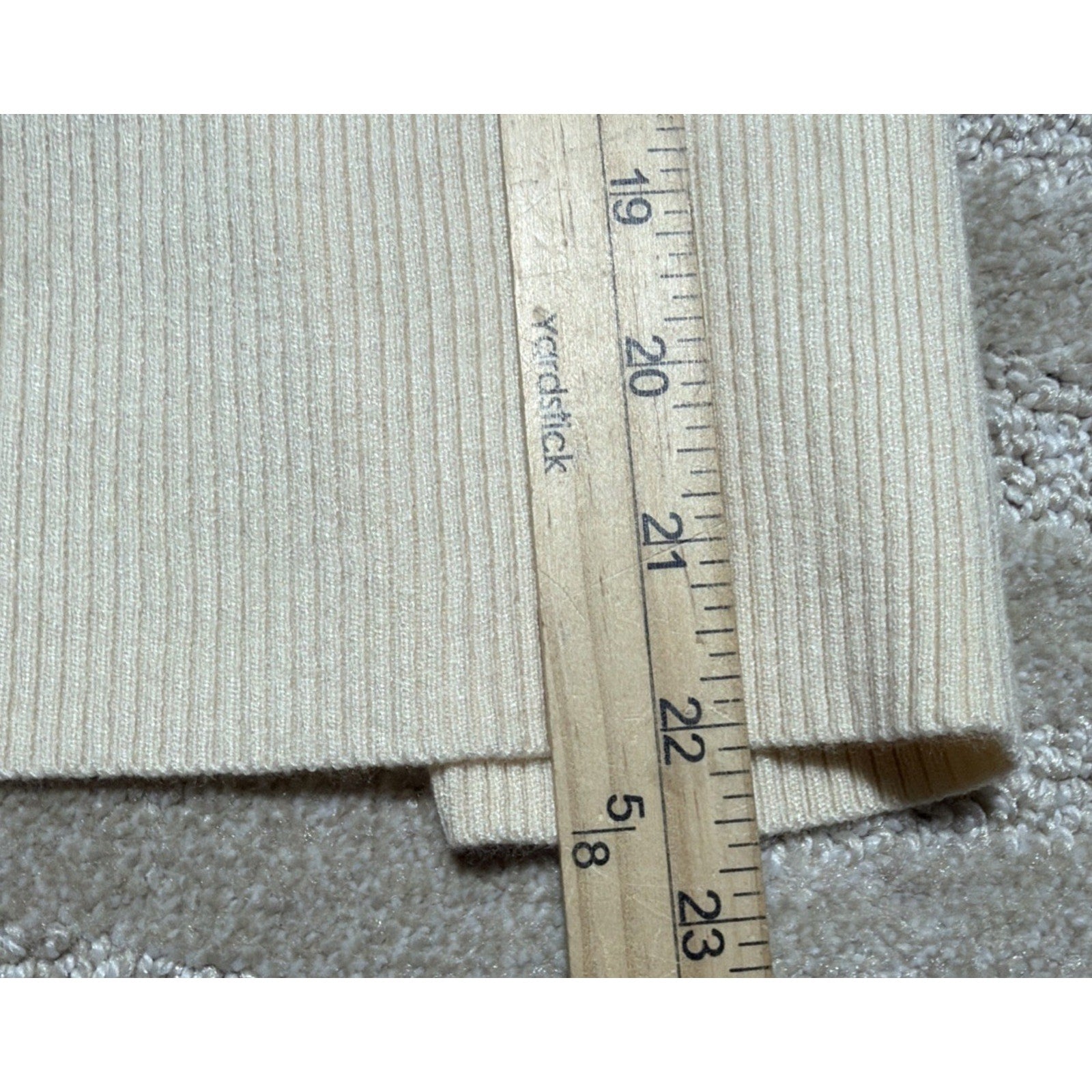 Sunday Edition Round Neck Back Tie Knit Top Pullover NWT
