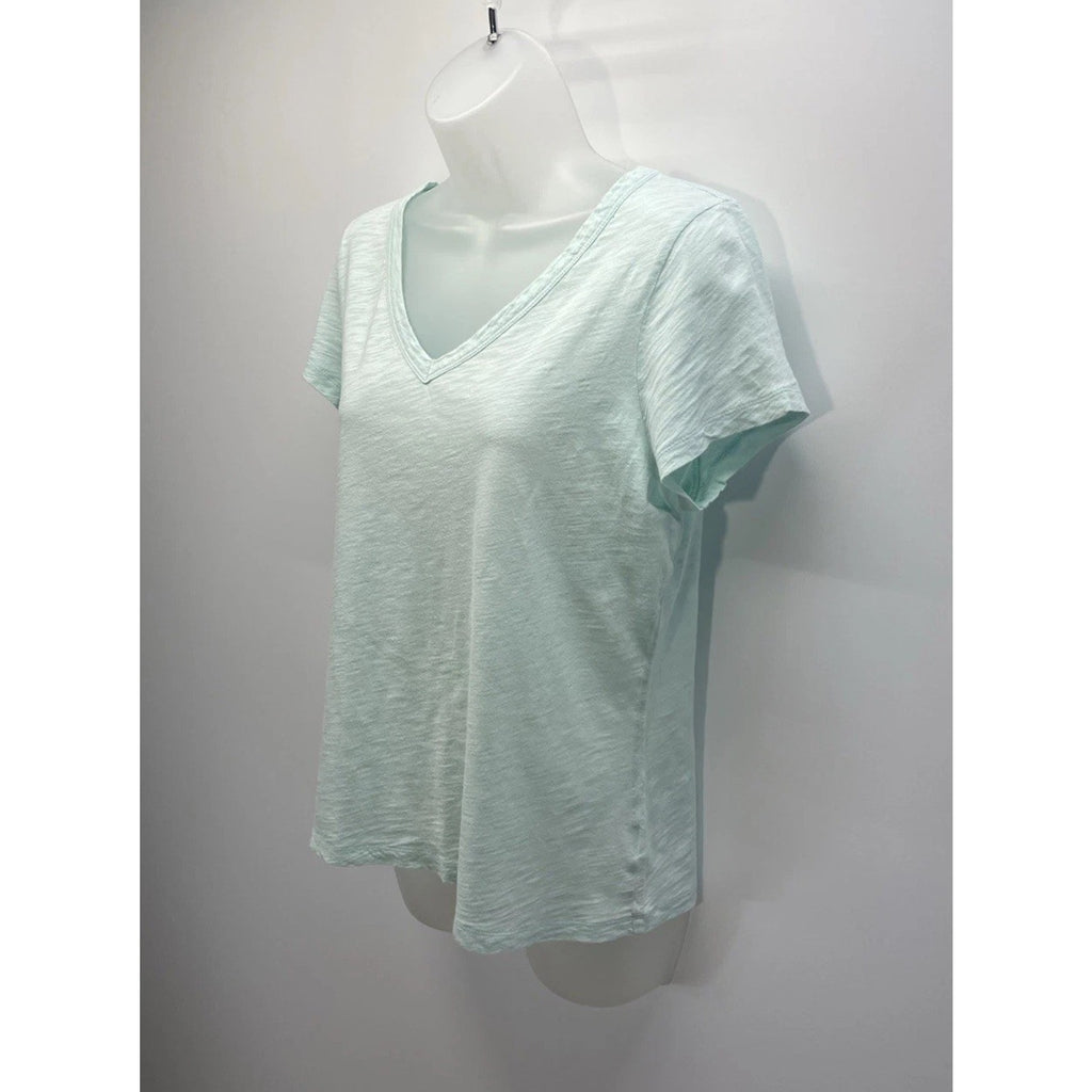 Talbots Green V-Neck T-shirt Sz XS