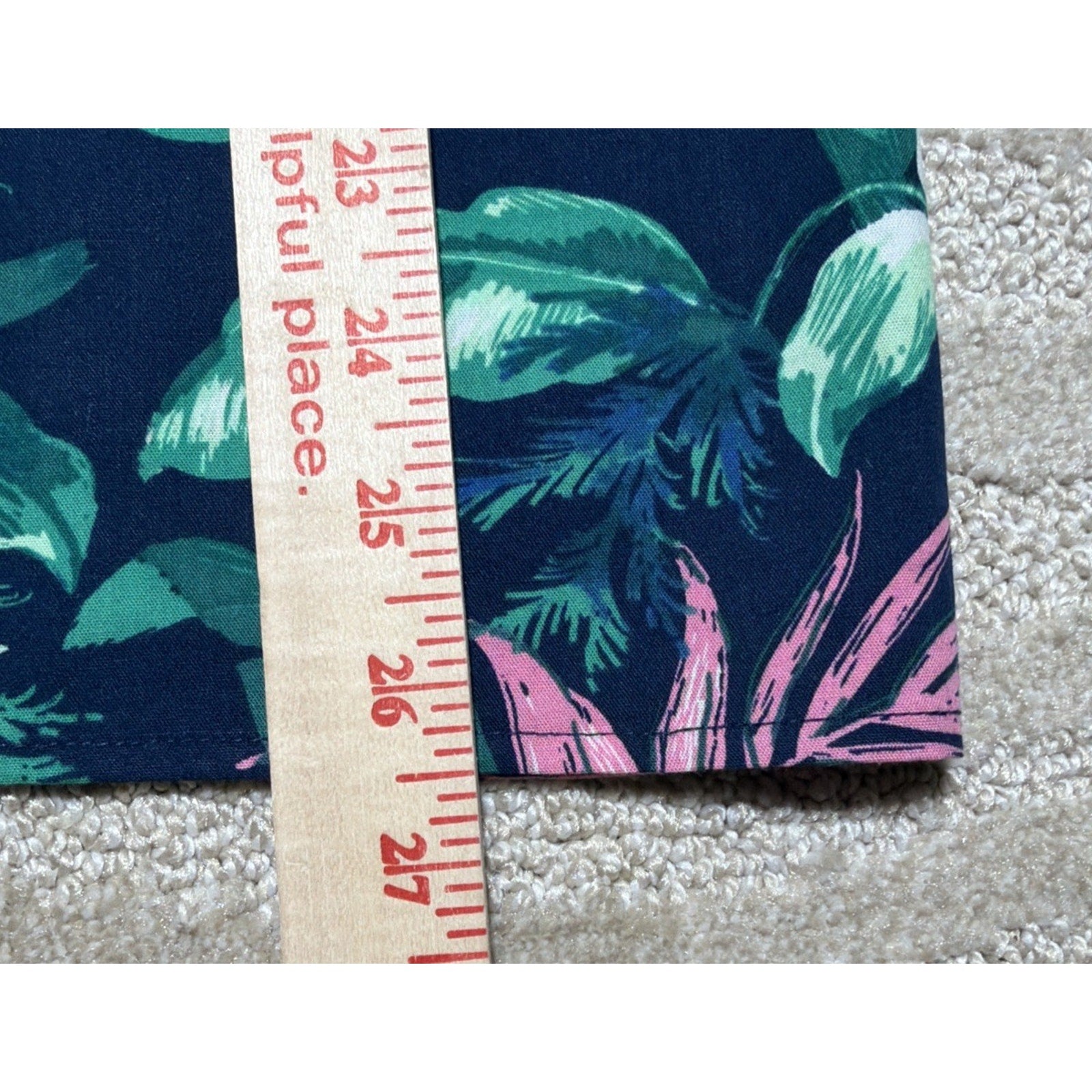 Ann Taylor Loft Women's Botanical Flutter Sleeve Shell Top Shirt Floral XL