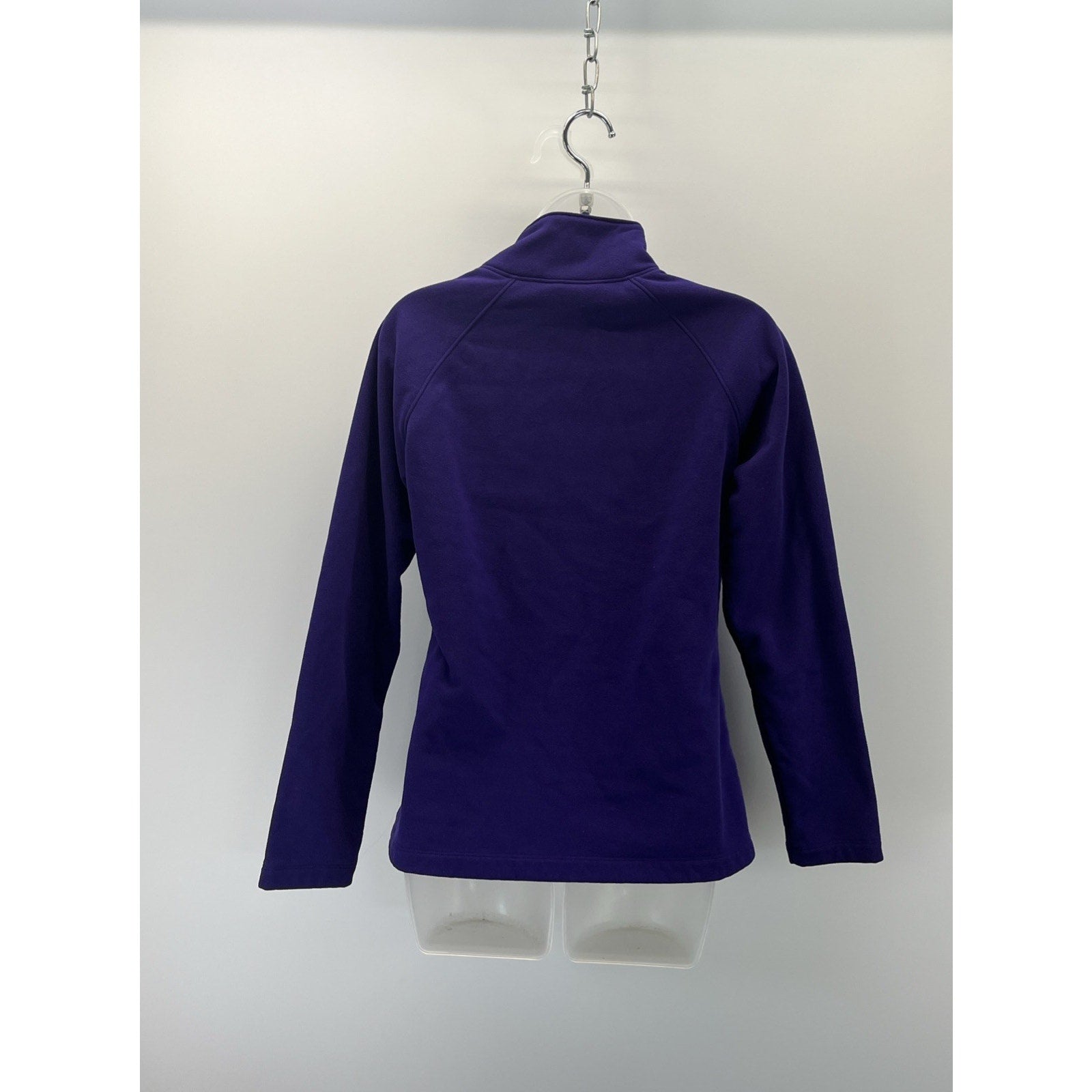 Under Armour Tech Womens Small Loose Purple 1/2 Zip Mock Neck Sweatshirt