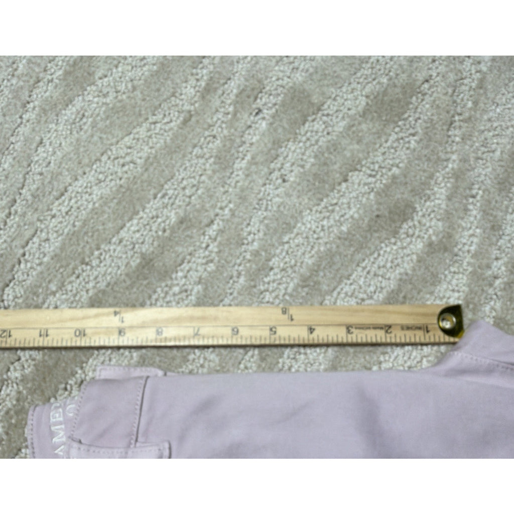 American Eagle Women's 6 Jeans Hi Rise Jegging Lavender Distressed Stretch NWT