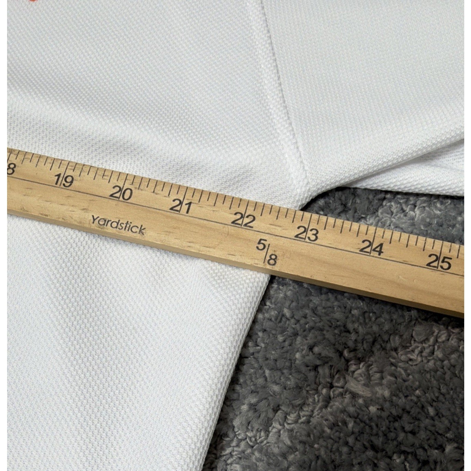 Tennessee Volunteers Adidas Climalite Polo Shirt Mens Large White Embroidered