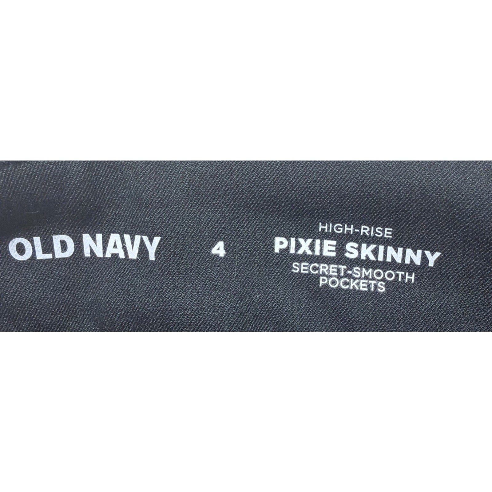 Old Navy Womens 4 Pants Black Pixie High Rise Skinny Ankle Pants Career NWT