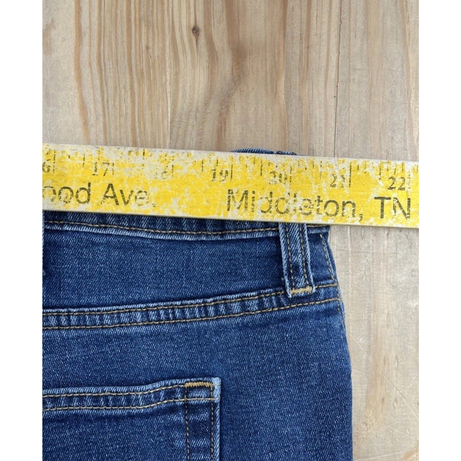 Old Navy Bootcut Jeans Mens Size 40x32 Blue Denim Dark Wash