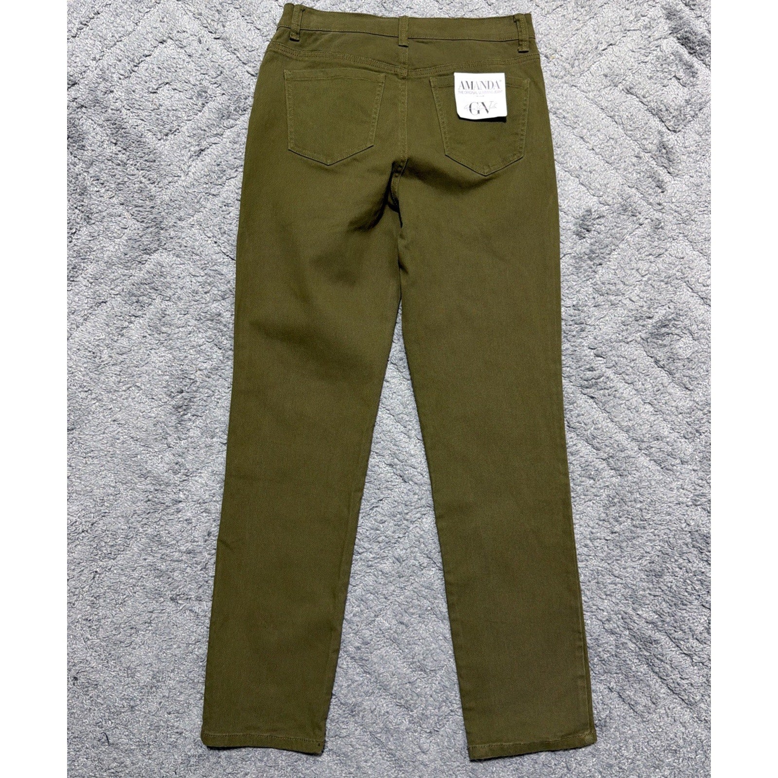 Gloria Vanderbilt Womens 8 High R Original Slimming Jean Amanda Jeans NWT 30x31