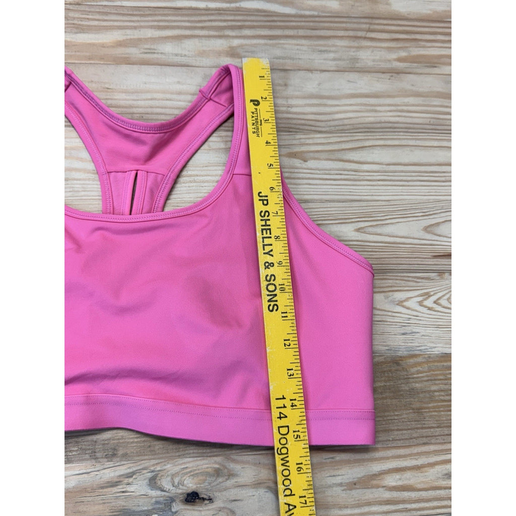AVIA Women Ventilated Molded Cup Bra Size XXL (22) Hot Pink Hook Loop Closure