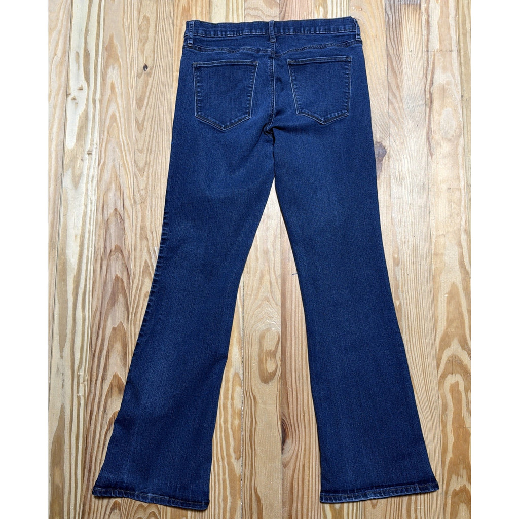 GAP Denim Jeans Womens 31x31 Regular Perfect Boot Dark Wash Stretch Jeans