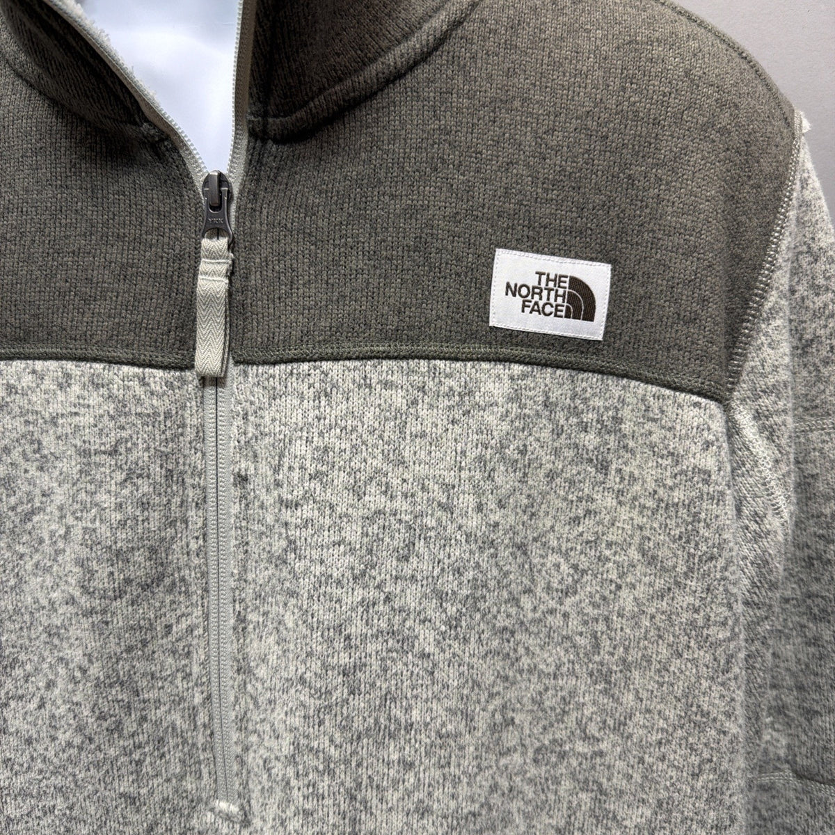 THE NORTH FACE Mens XL Gordon Lyons Fleece 1/4 Zip Pullover Outdoor Hiking Trail