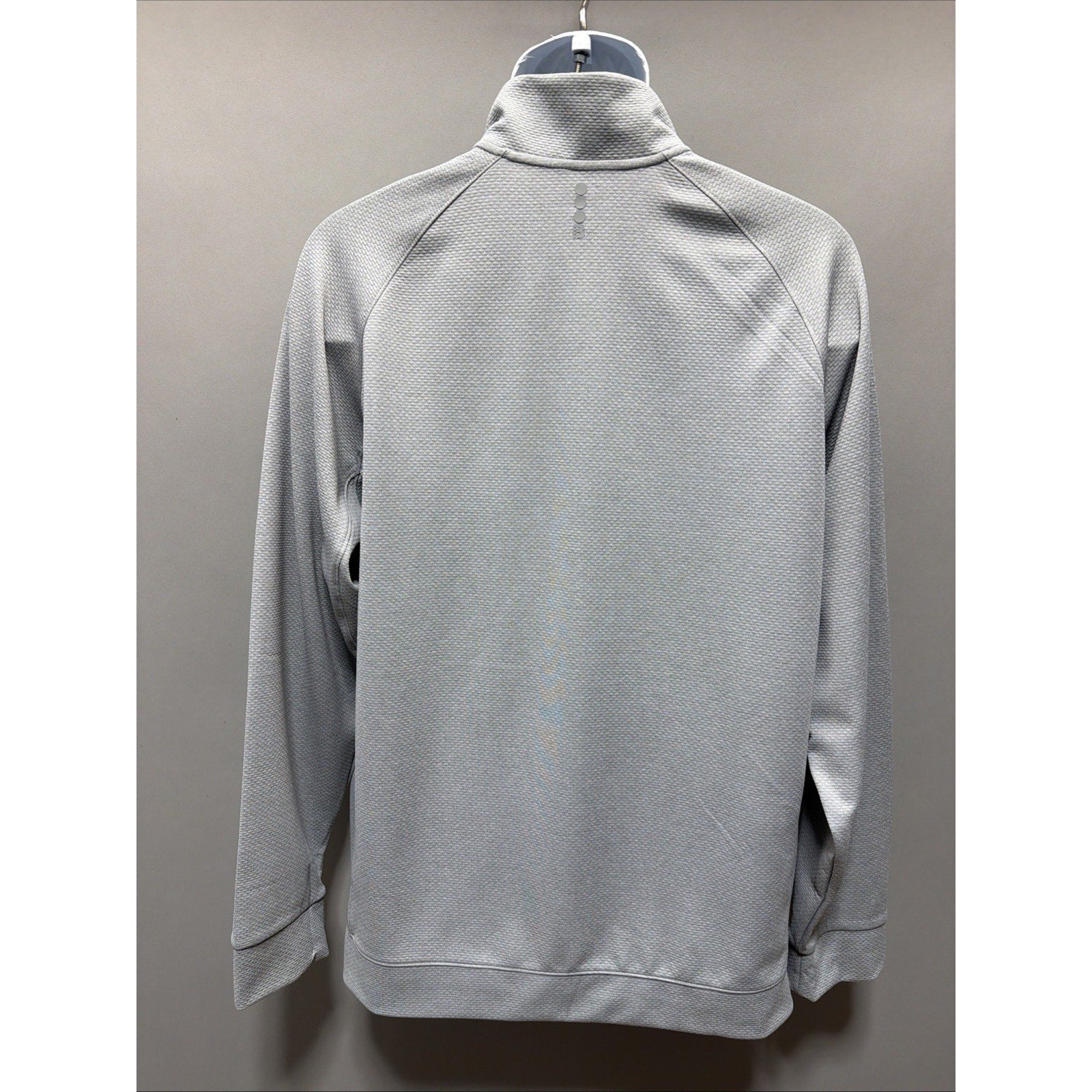 Bench Urbanwear Jacket Men L Gray Full Zip Moisture Wicking Activewear Athletic