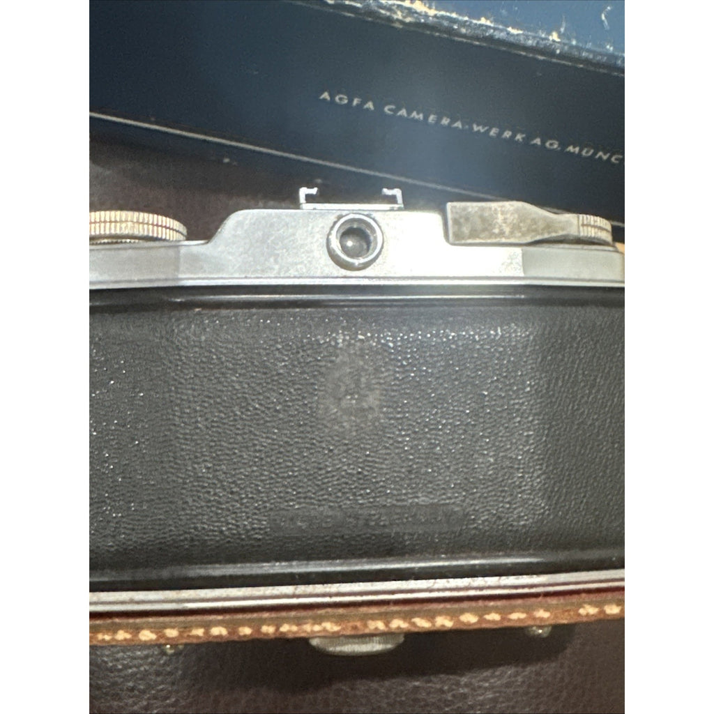 Vintage Agfa Silette 35mm Film Camera Agfa Apotar Lens Original Box Manual Case