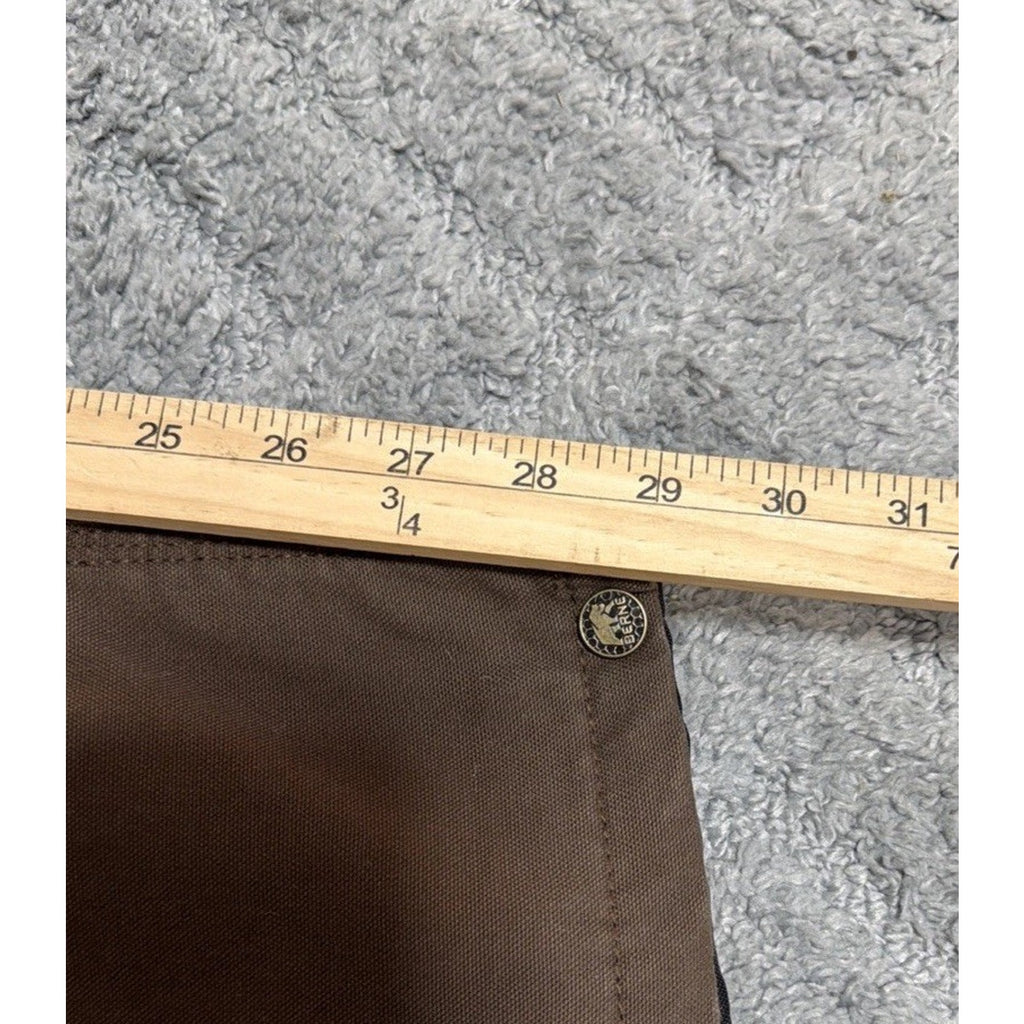 Berne- Highland Washed Duck Insulated Outer Lined Men's Pant 44x30 Brown NWT