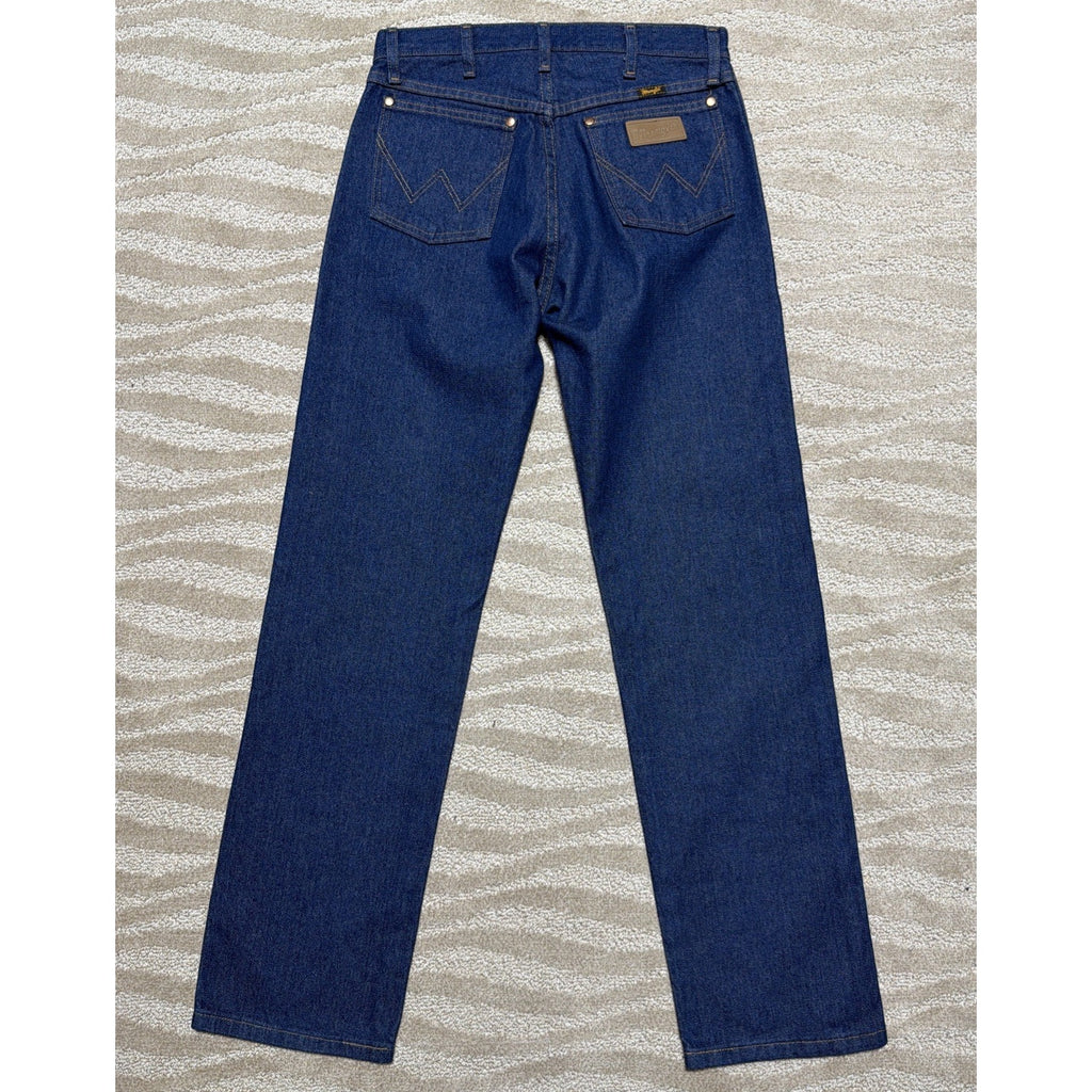 Wrangler 100% Cotton Denim Blue Jeans Cowboy Cut 13MWZ Mens Size 30x32 NWOT