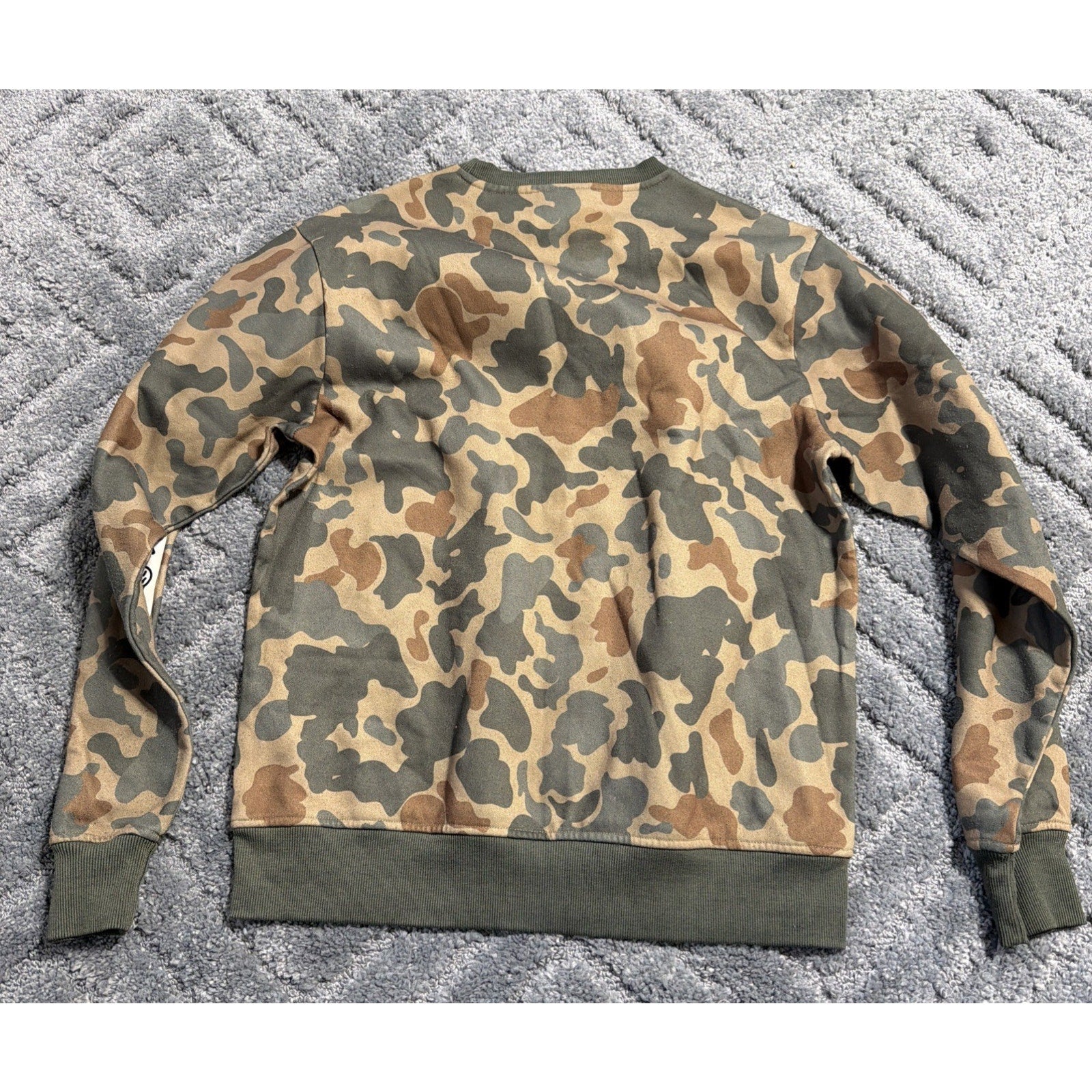 Bleecker & Mercer Camo Style Street wear Sweatshirt Size Medium