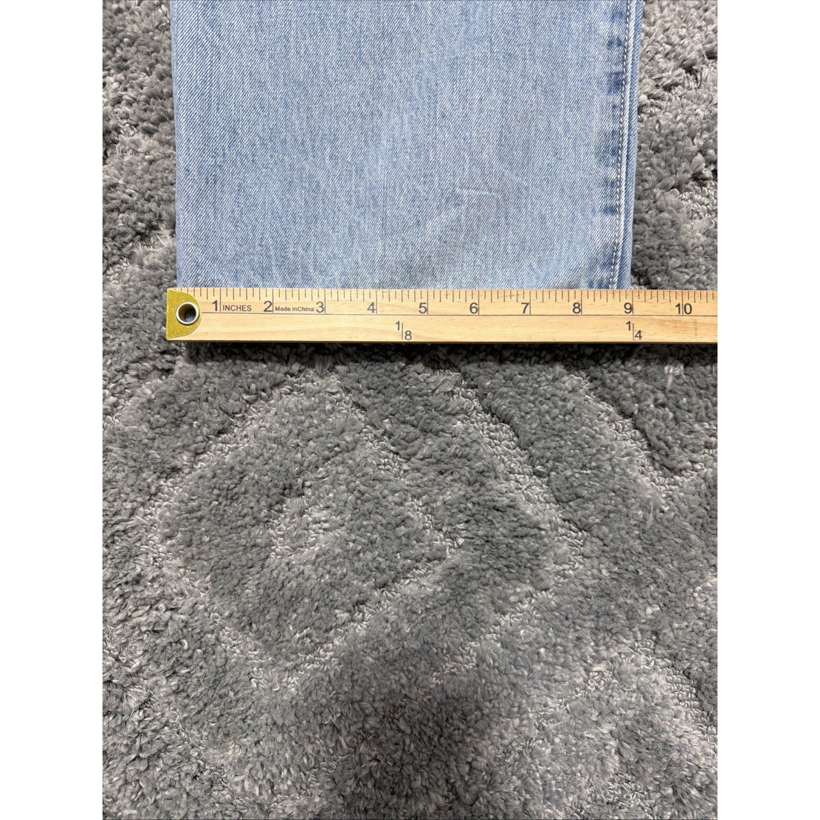 Hollister Womens Low Rise Loose Straight Leg Denim Jeans Size 16R 40x31