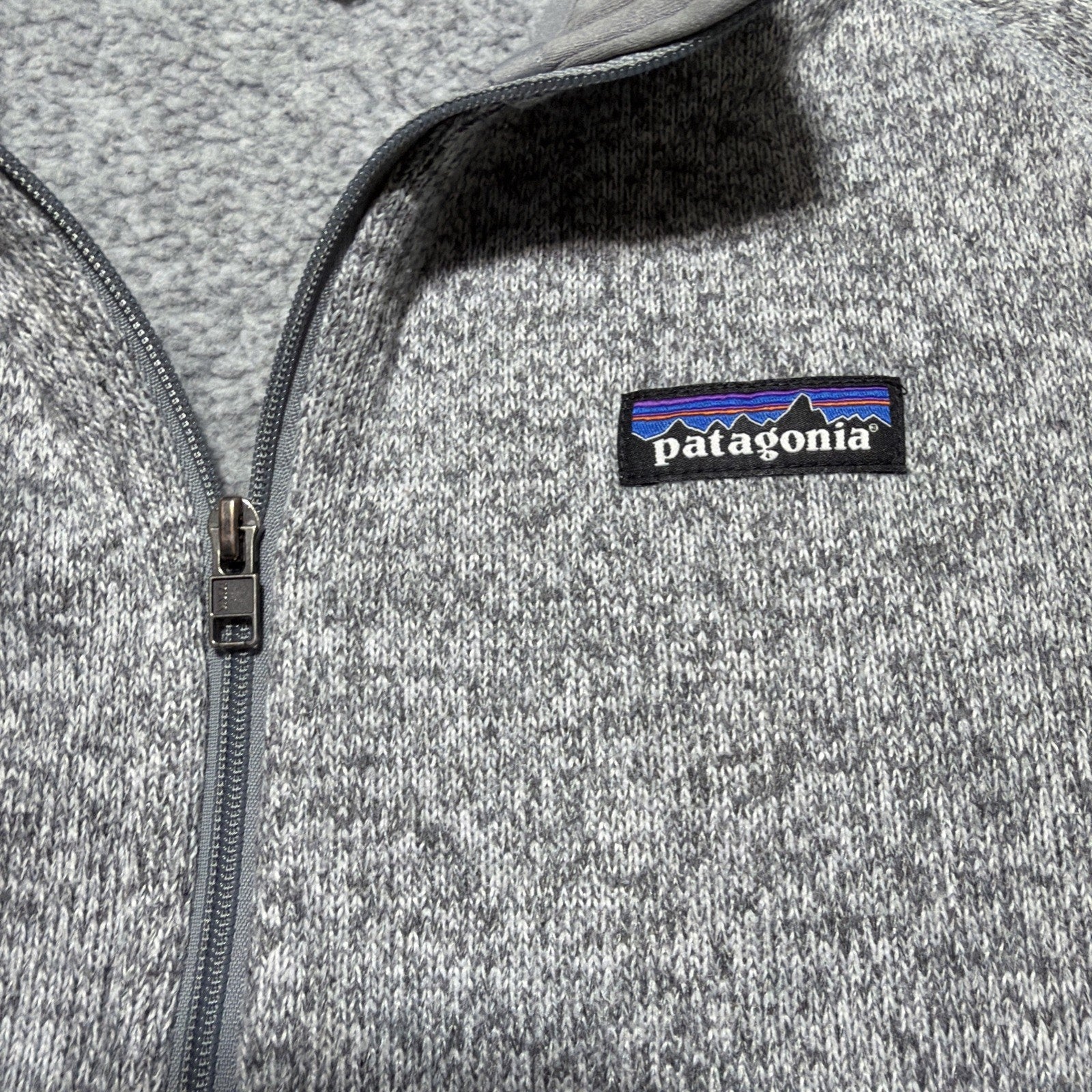 Patagonia Womens - Better Sweater Fleece Full Zip Jacket - Birch White Size M