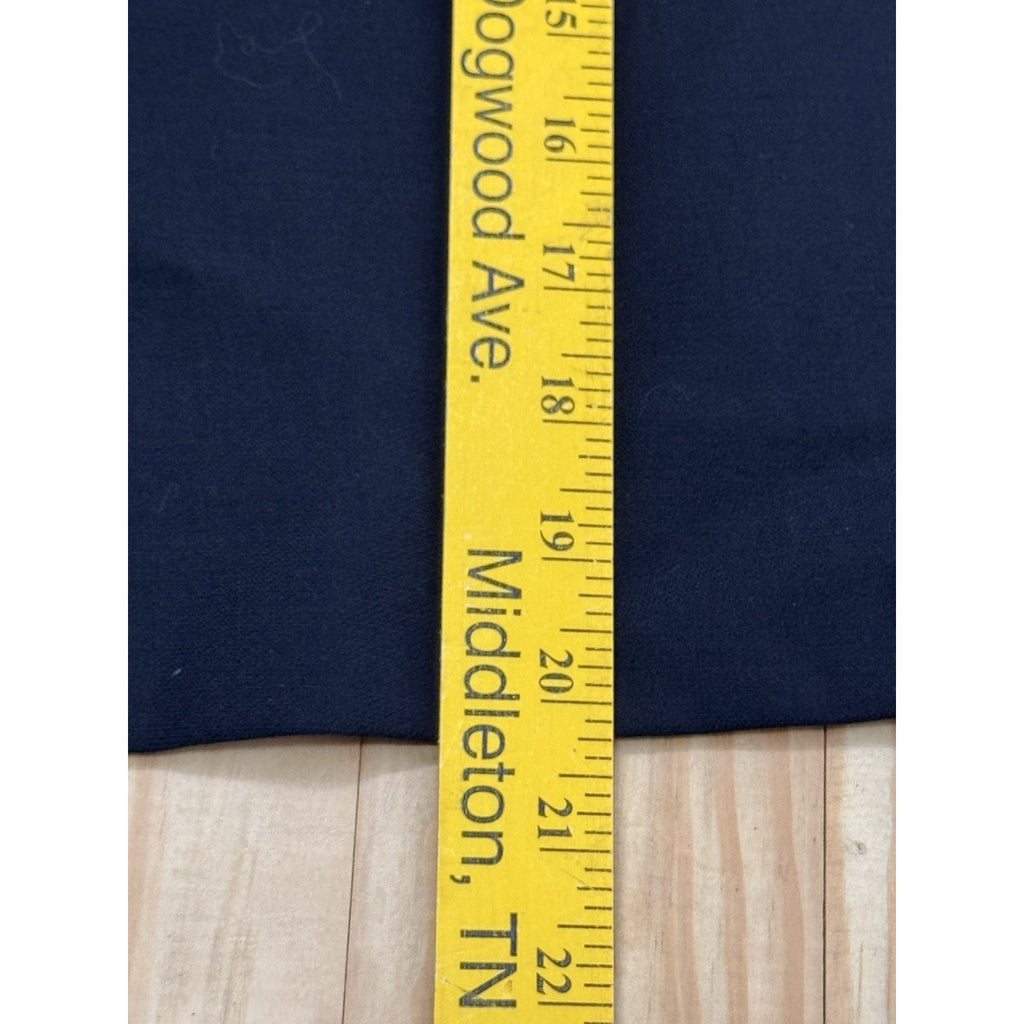 Vintage Talbots Petites Black Pencil Skirt Size 8 Petite Slit