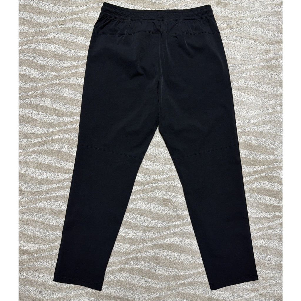 Old Navy Black Dynamic Tech Woven Taper Pants Men's M Quick Dry Zipper Pockets