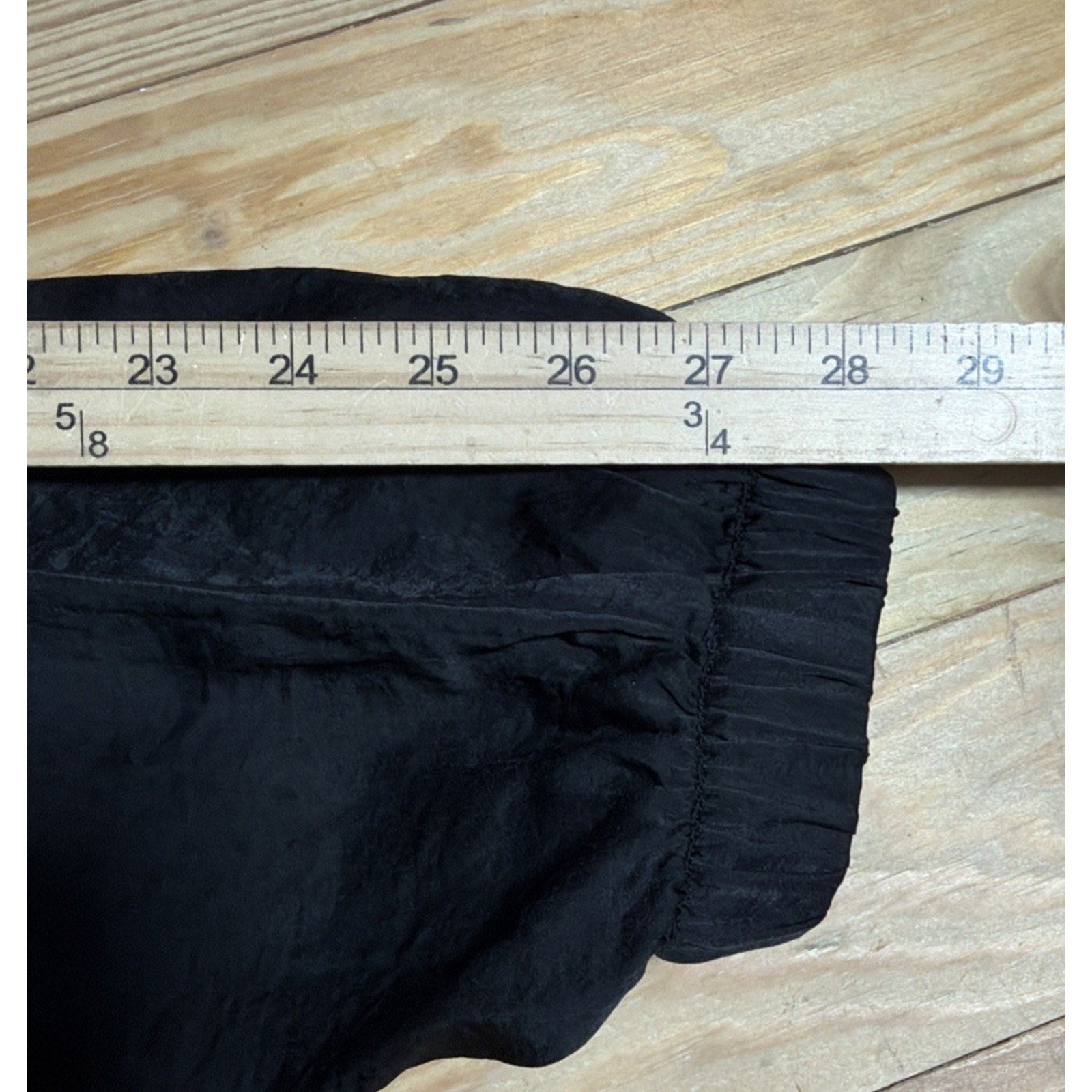 Charlie O By Kinnucan’s Black Pull On Jogger Pants Women’s Small Pleated Ankle