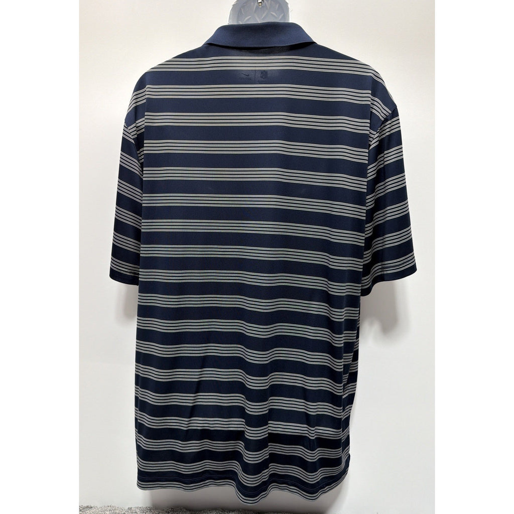 Tennessee Titans Nike Polo Shirt Mens XXL Navy On Field Apparel NFL Logo