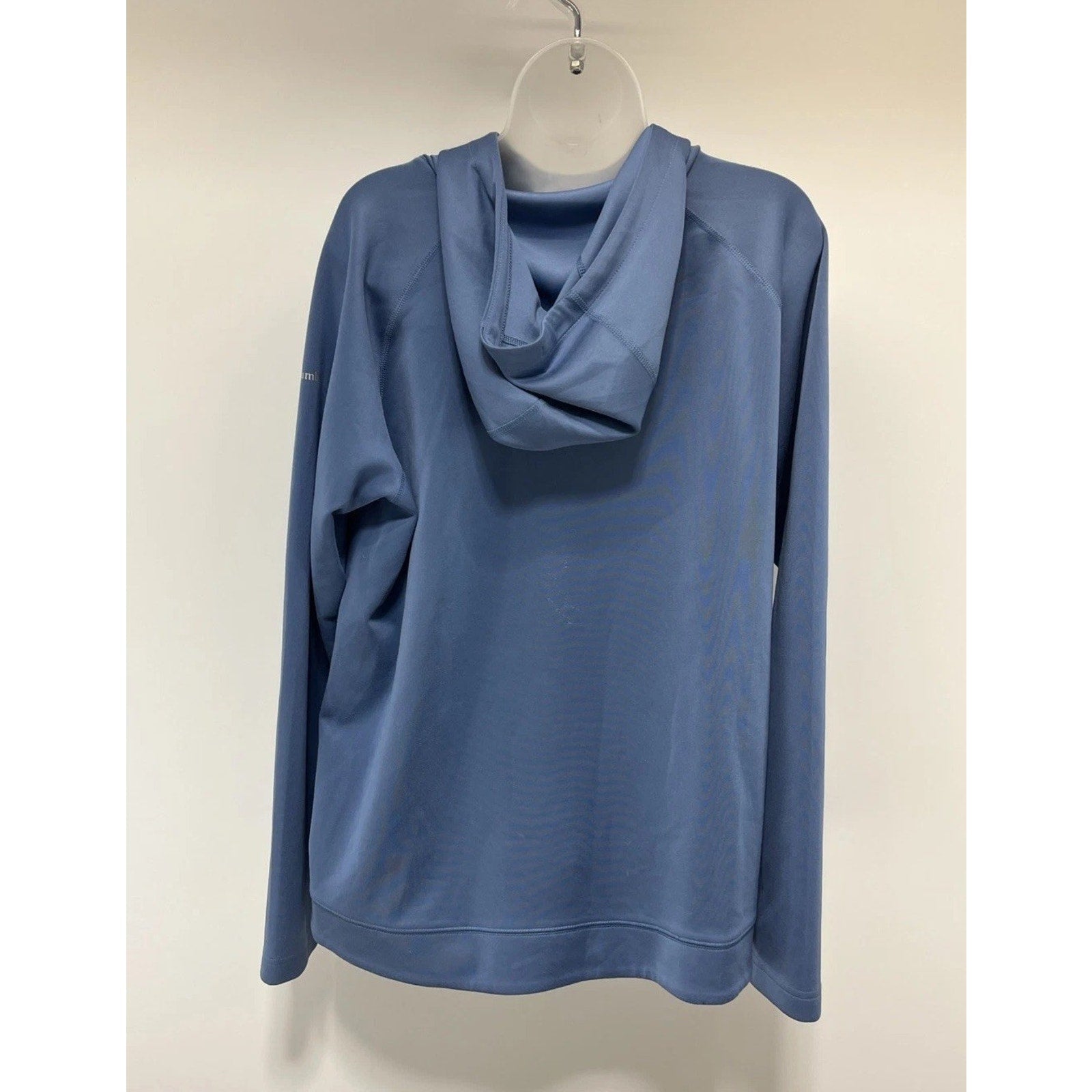 Columbia Women's Omni Wick Advanced Evaporation Long Sleeve Blue Hoodie XL