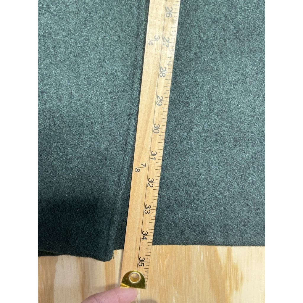 Vintage Donnybrook Wool Coat Green Oversized Blazer USA Gold Button