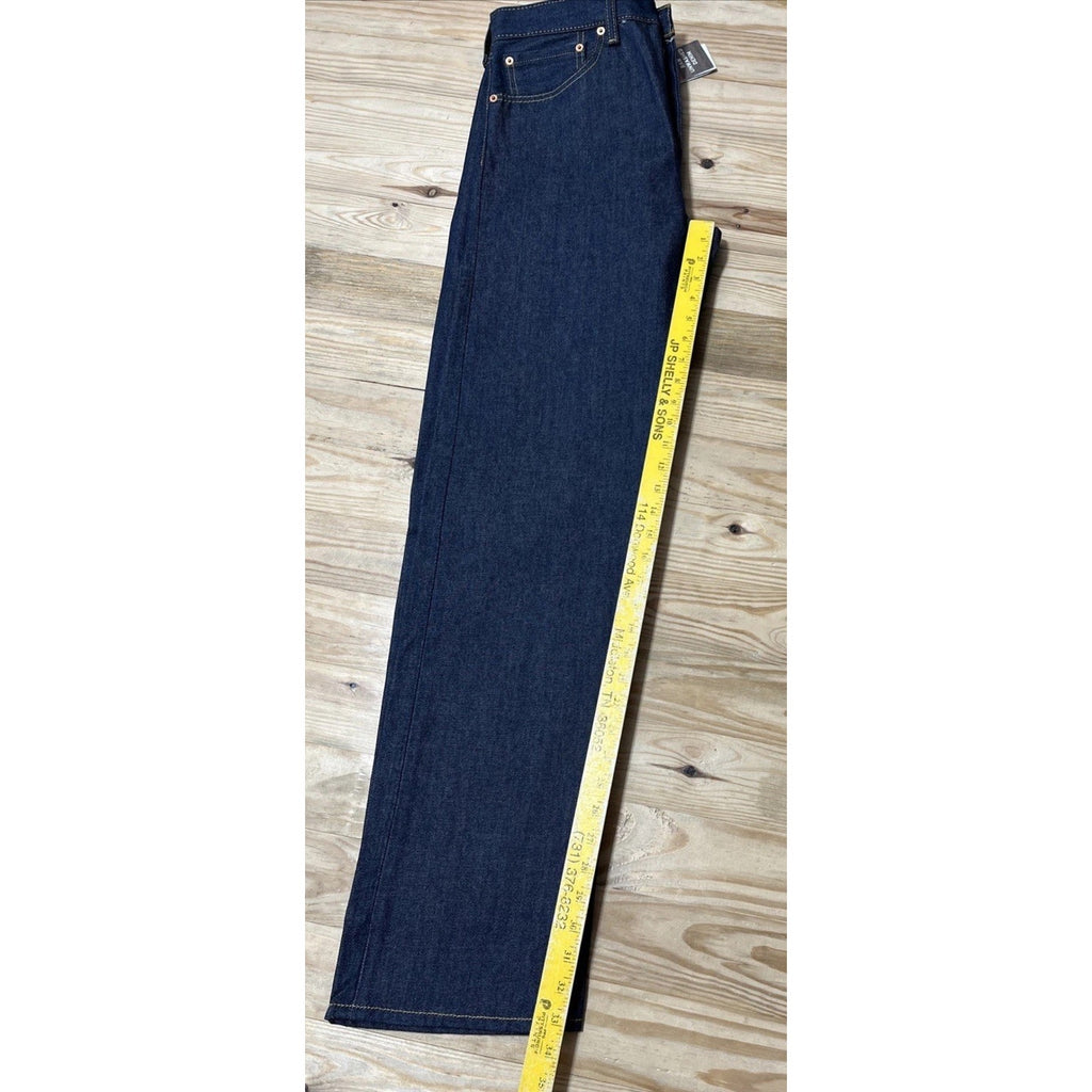 NWT Vintage Deadstock 2016 Levi’s Shrink To Fit Rigid 501 Button Fly Jeans 33x34