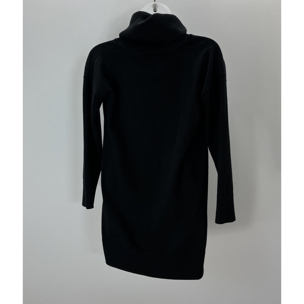 Cable & Gauge women's Size M Black cowl neck sweater