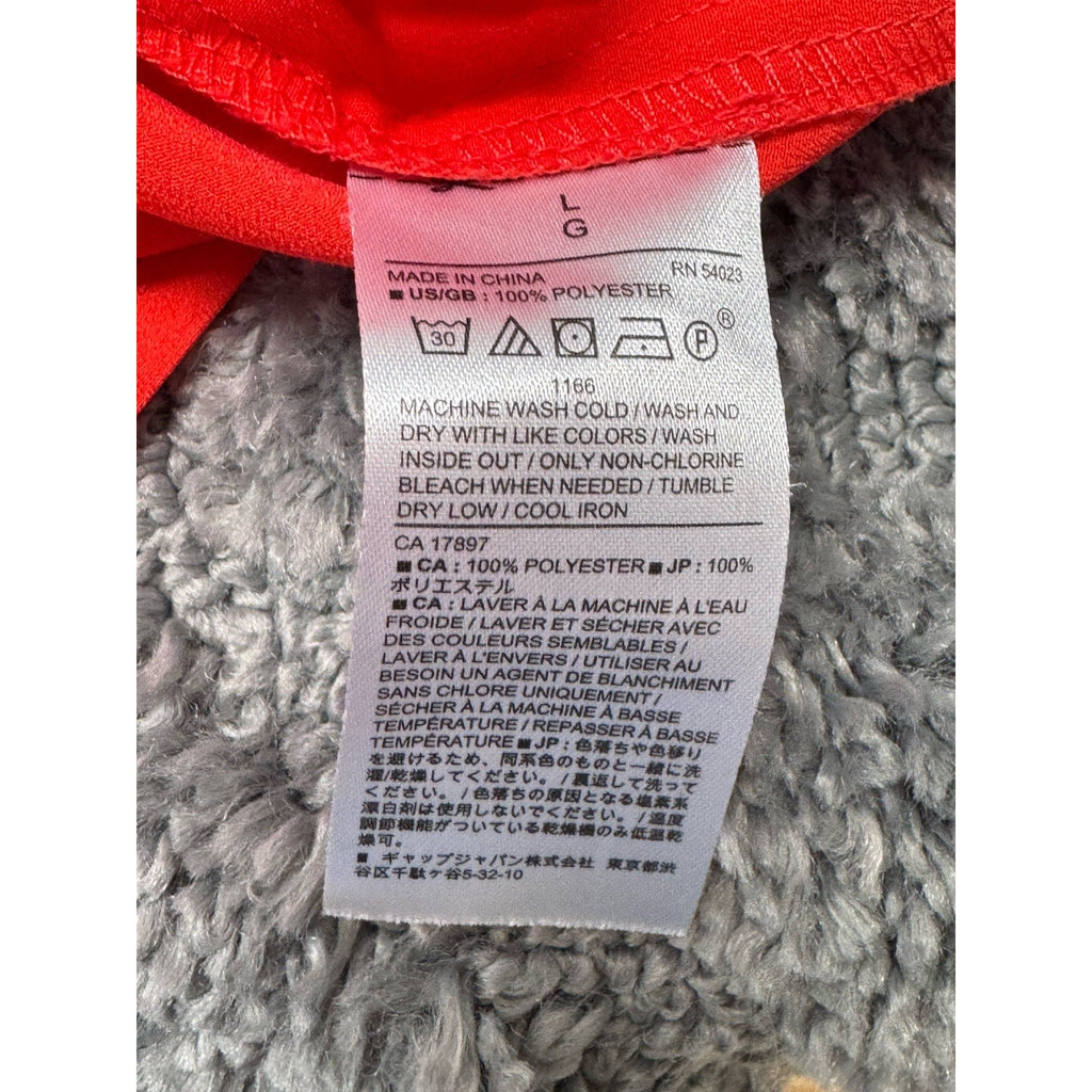 Banana Republic Orange Tank Blouse Tank Spaghetti Strap Women’s Size Large