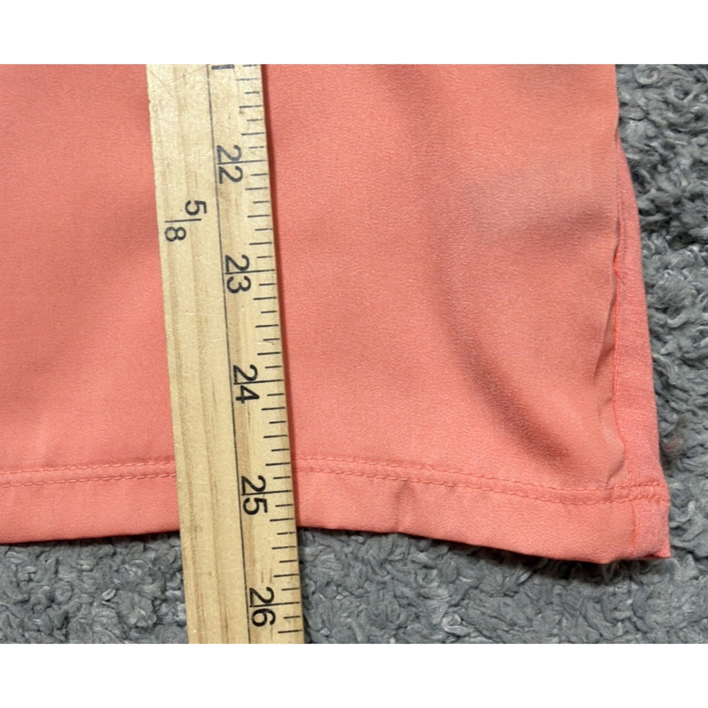 THE LIMITED Womens Tops XL Blouse Peach Boxy Short Sleeve NWT Stretch
