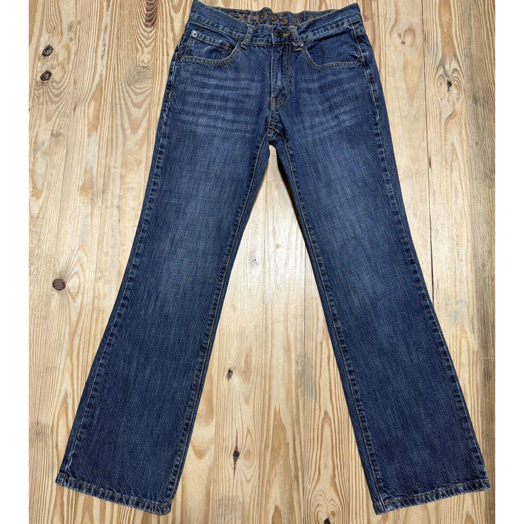 Express Jeans Men's 28x30 Slim Straight Blue Stretch Denim