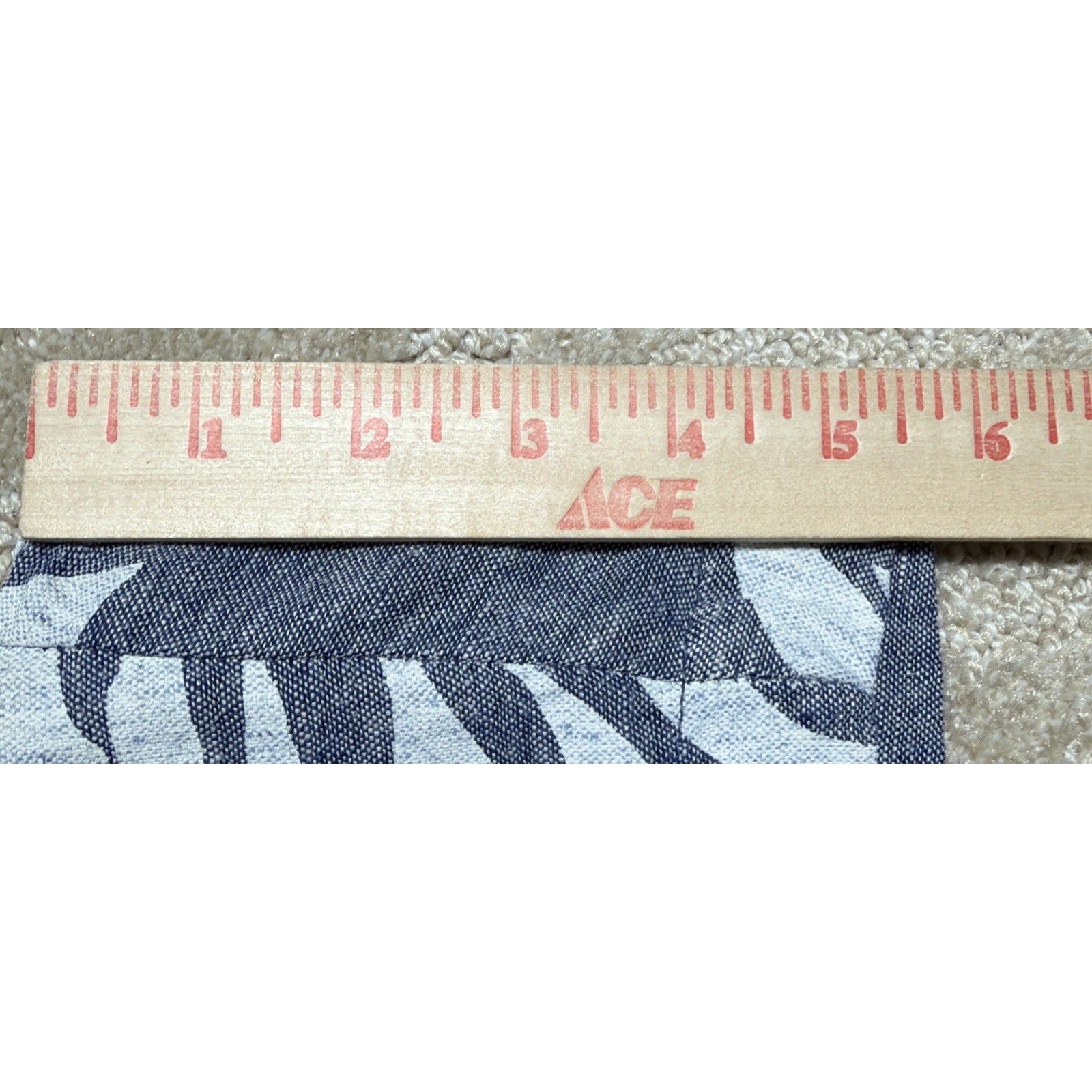 New Old Navy Women's Size 10 Navy Floral Linen Blend Everyday Shorts