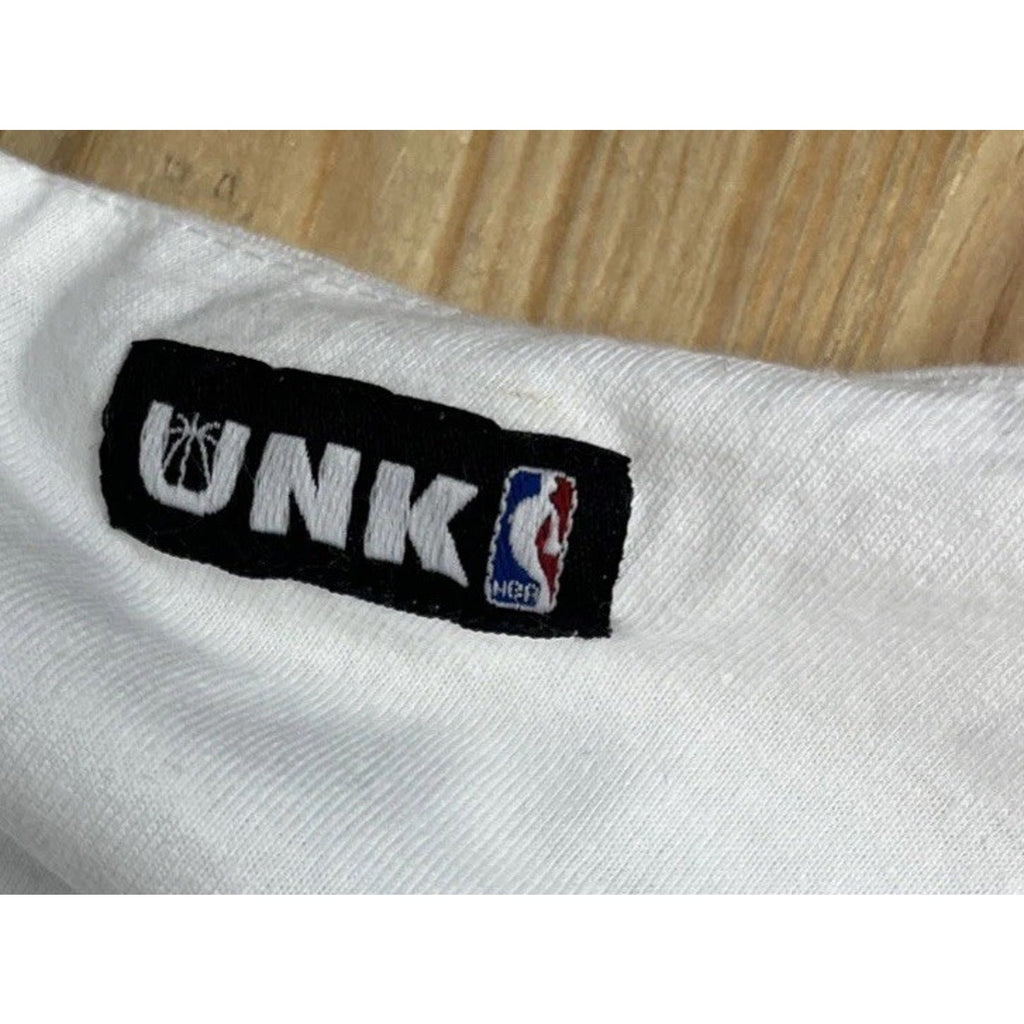 NBA 2007 All Star Game Las Vegas SIGN T-shirt XL Kobe Bryant vs Lebron James UNK