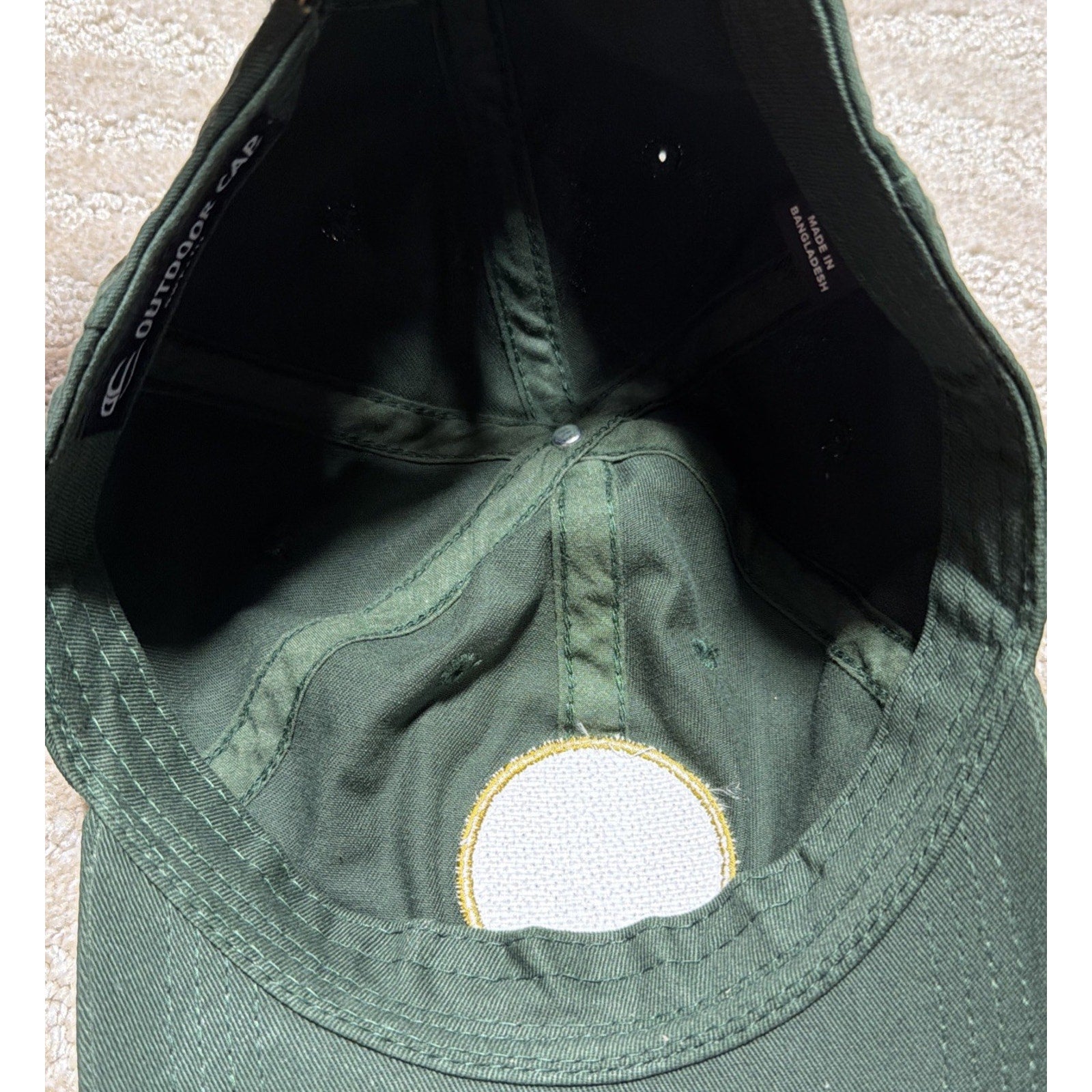 Alaska Taquan Air Green Adjustable Hat Cap Outdoors
