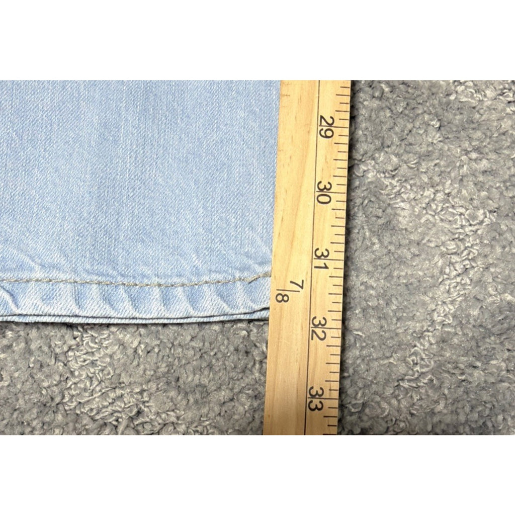 Ariat M5 Jeans Mens 28x32 Light Wash Eli Straight Leg Denim Pants Regular Fit