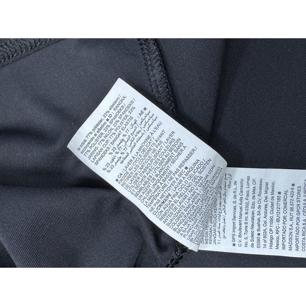 Old Navy Active Women’s Plus 3X Tank Top Black Semi-fitted Halter Top Go-Dry