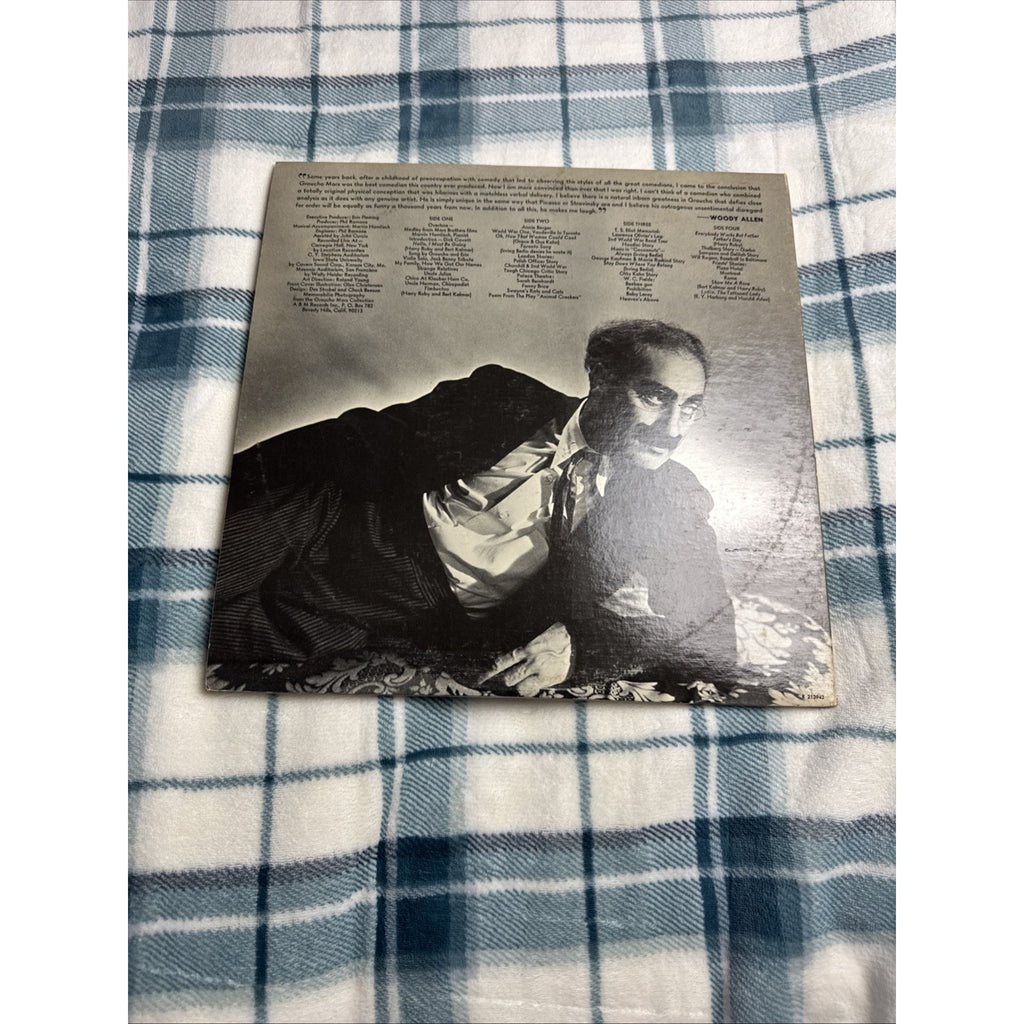 An Evening with Groucho, a two-record set released by A&M Records in 1972